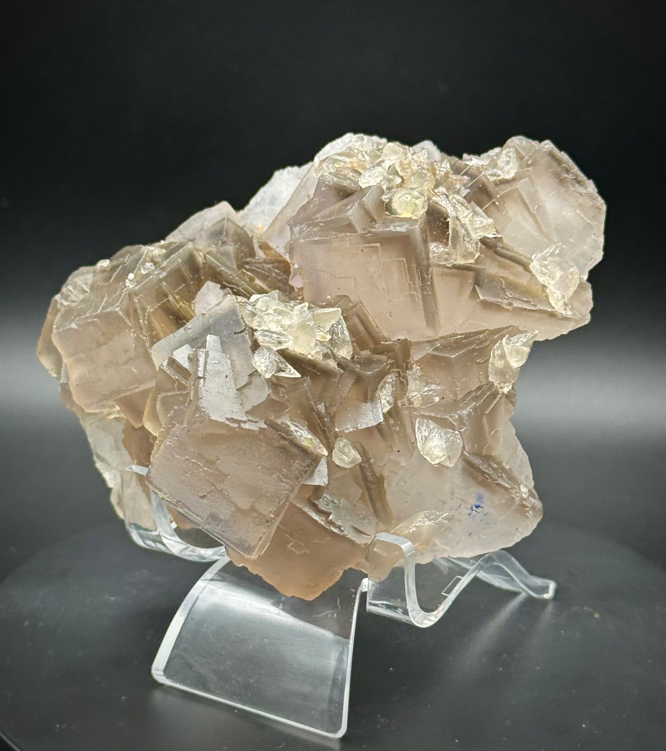 Beautiful Cubic Fluorite Cluster from Pakistan, Top Grade, A+++ Quality - The Celestial Boutique