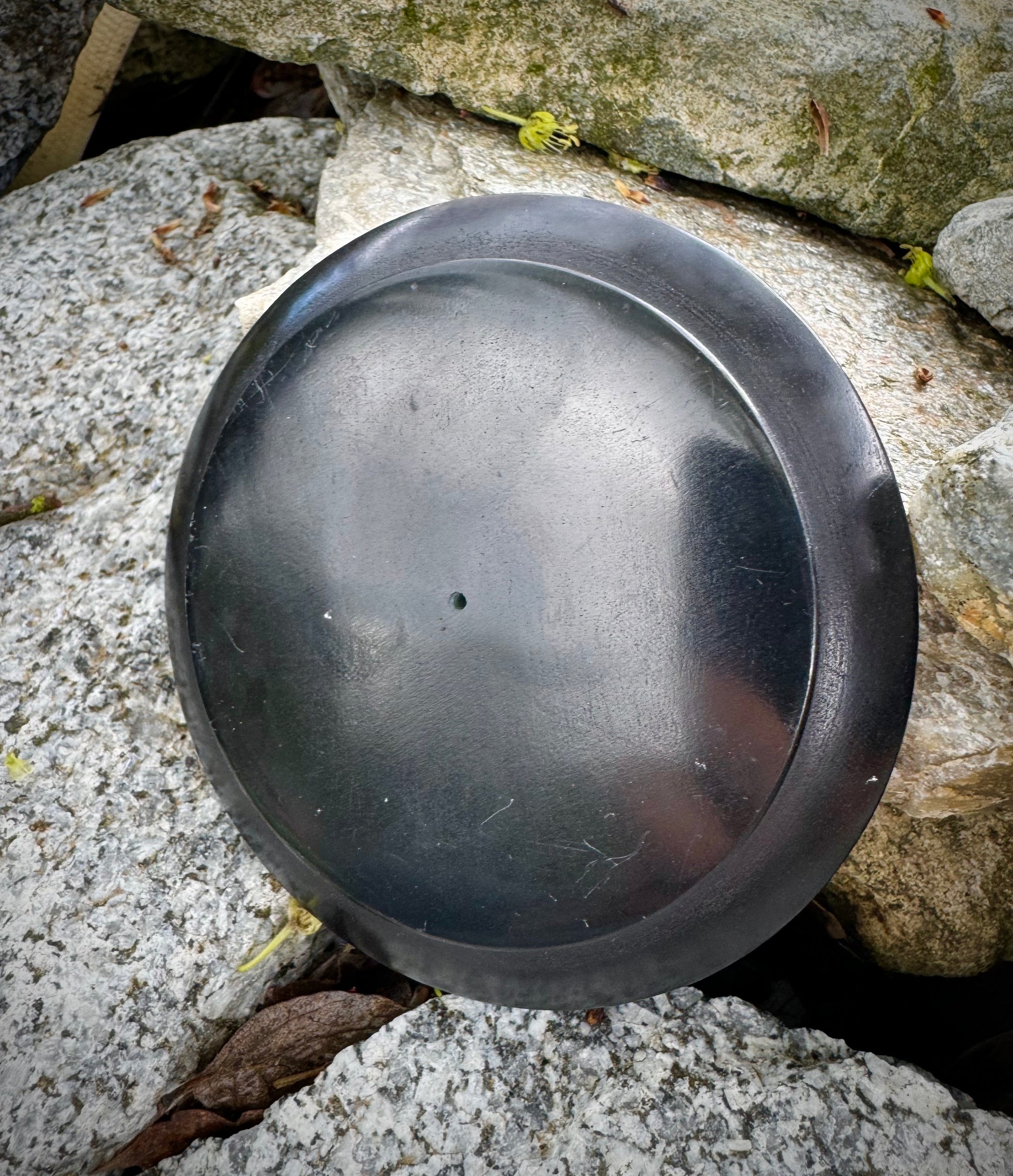 Soapstone Mandela Incense Holder 4" - Elegant and Durable Holder for Incense Sticks and Cones - The Celestial Boutique