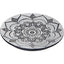 Soapstone Mandela Incense Holder 4" - Elegant and Durable Holder for Incense Sticks and Cones - The Celestial Boutique