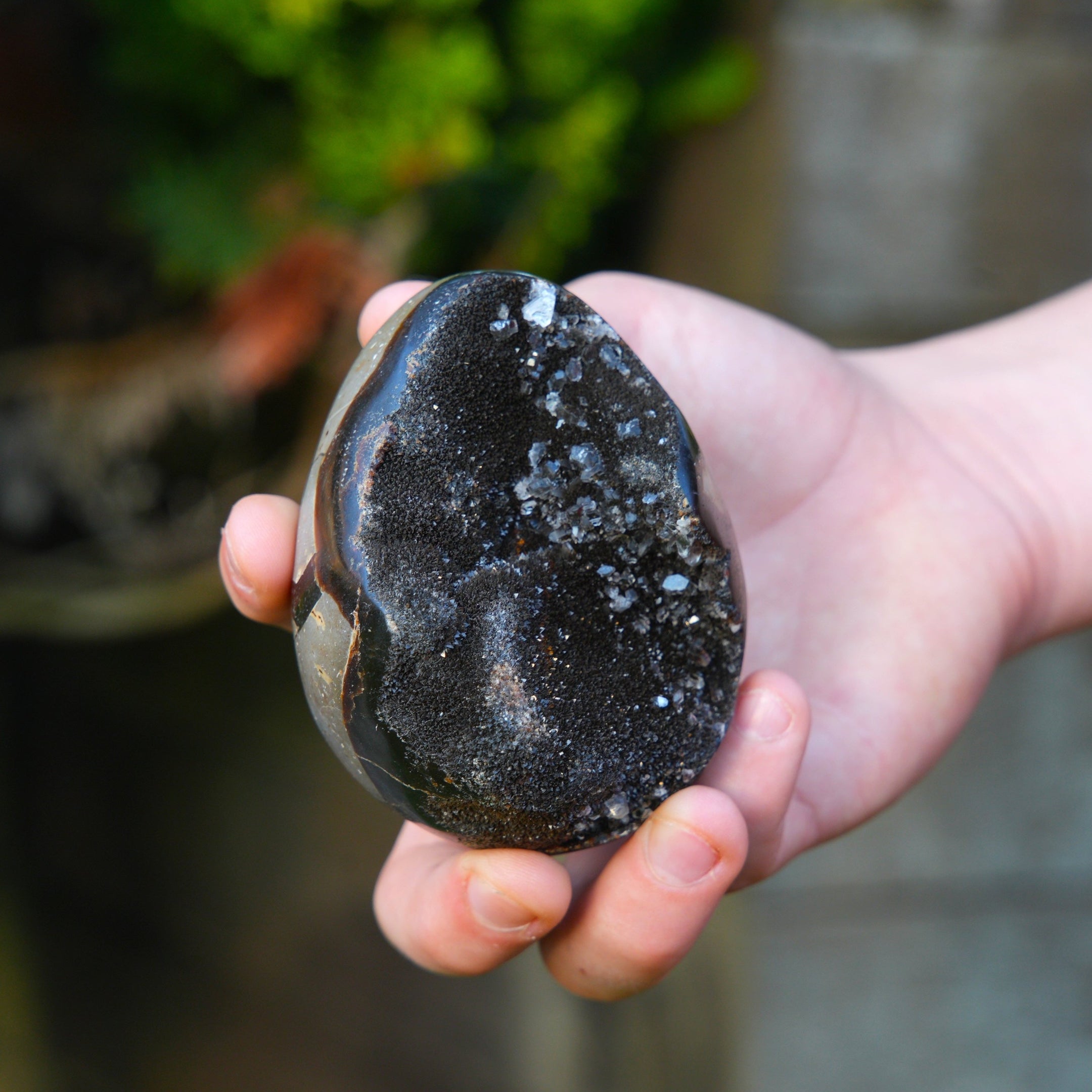 Natural Dragon Septarian Egg, 0.47KG, High Quality, Unique Healing Stone, Reiki Energy, Spiritual Transformation Gift