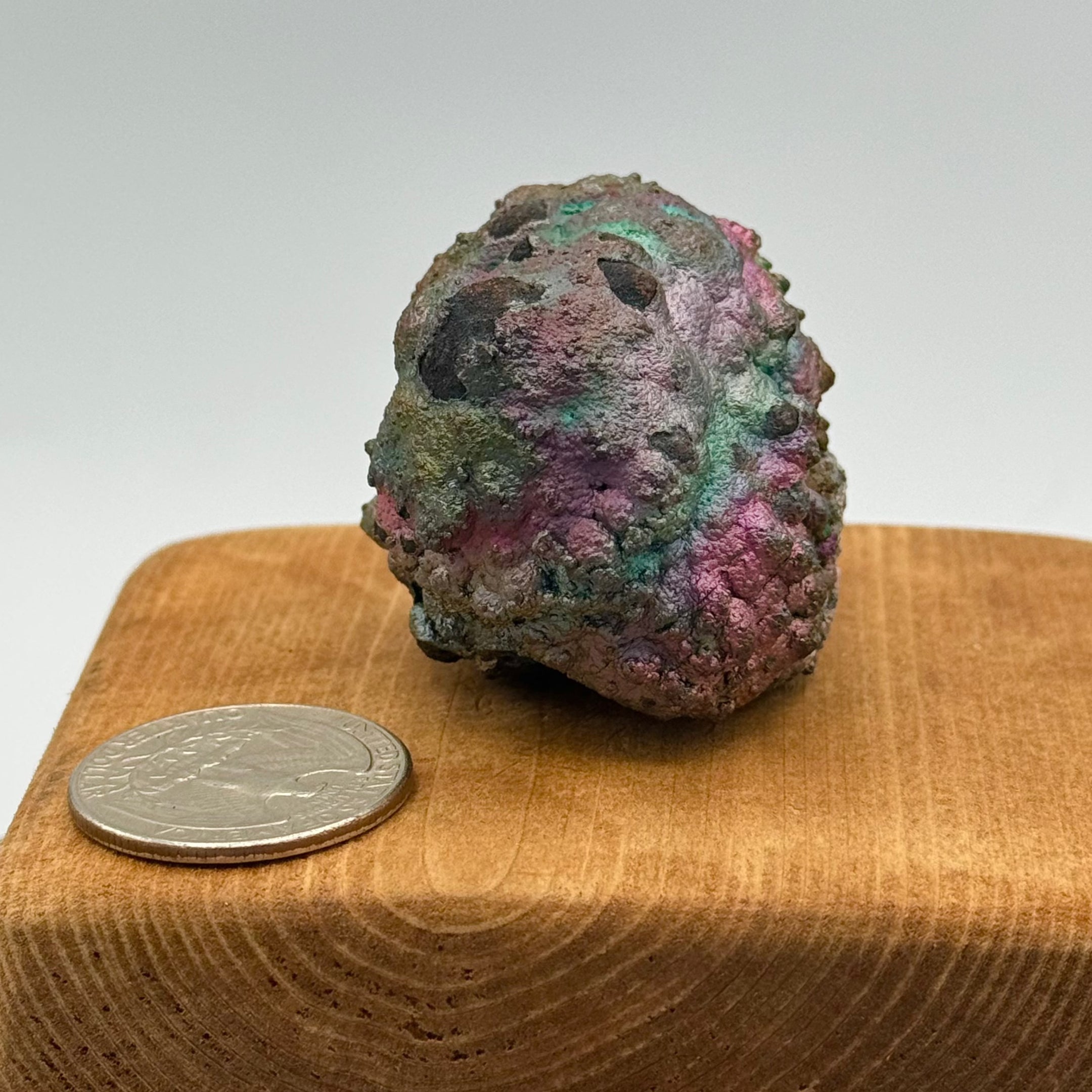 Iridescent Goethite - Turgite Specimen A++ Quality, 102 Grams, Rainbow Goethite, Unique Gemstone, Collector's Piece, Healing Crystal