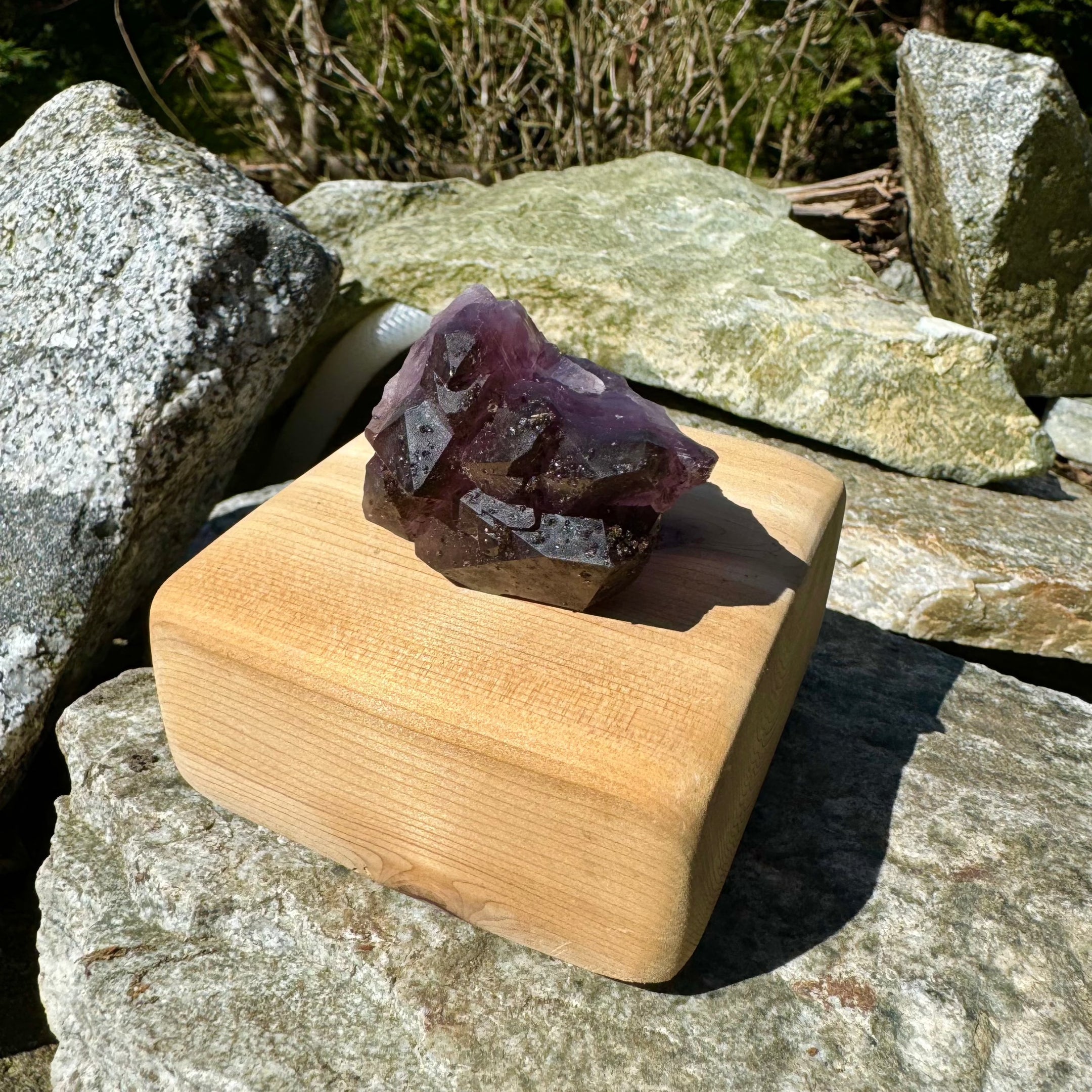 Natural Auralight 23 point, Black Cherry Auralight, 87 grams, AR-08, Authentic, Beautiful and Rare - The Celestial Boutique