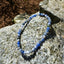 Natural Sodalite 4mm Bead Bracelet with Stretch Band | Elegant and Healing Jewelry | Handmade Stone Bracelet | Perfect Gift for Any Occasion