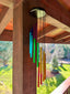 Chakra Wind chime 5" x 28" - Harmonize Your Space, Handcrafted, Healing Sounds, Beautiful Home Decor CWC01