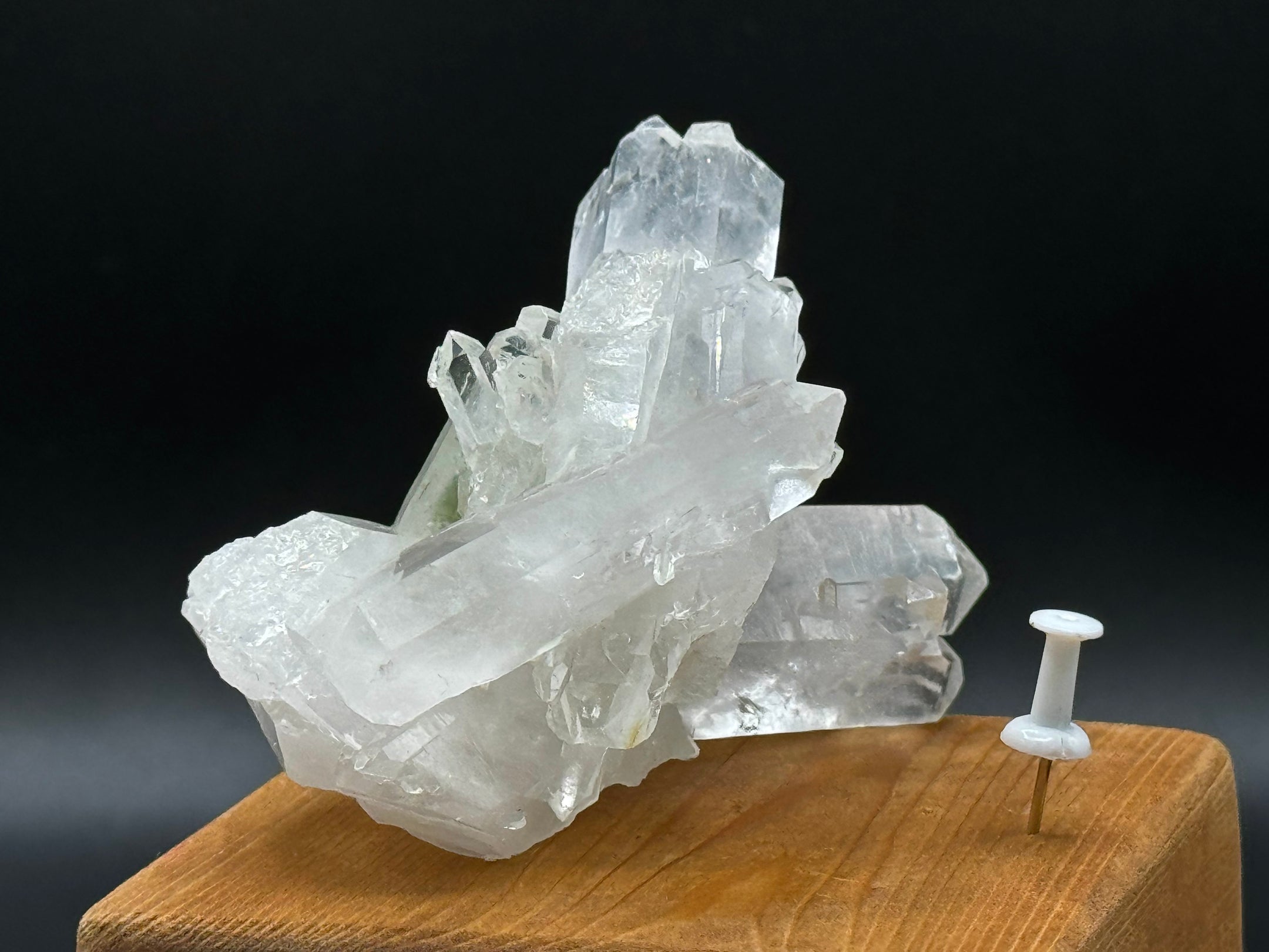 Clear Quartz Cluster from Pakistan, Beautiful Inclusions, Top Grade, A+++ Quality - The Celestial Boutique