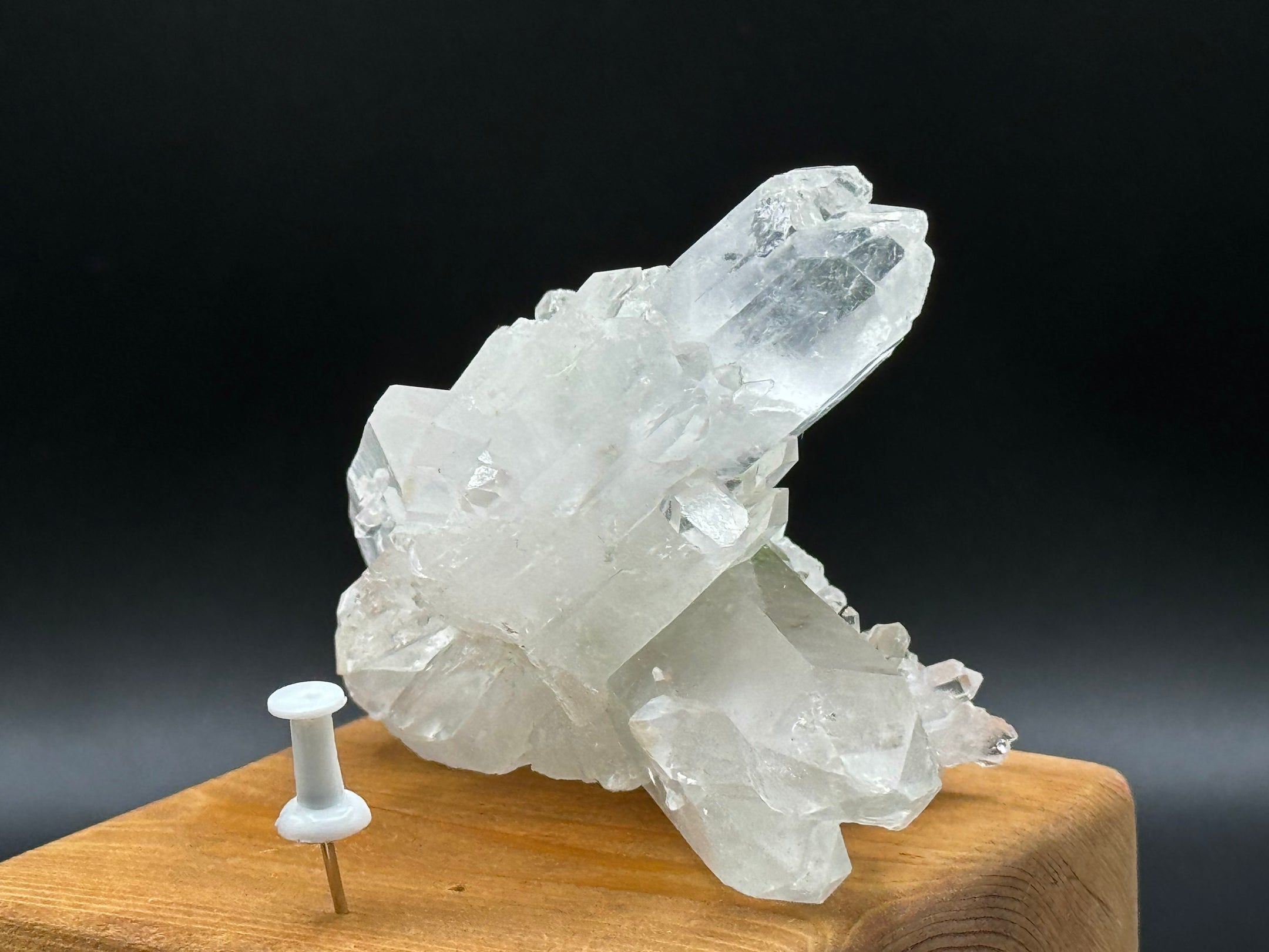 Clear Quartz Cluster from Pakistan, Beautiful Inclusions, Top Grade, A+++ Quality - The Celestial Boutique