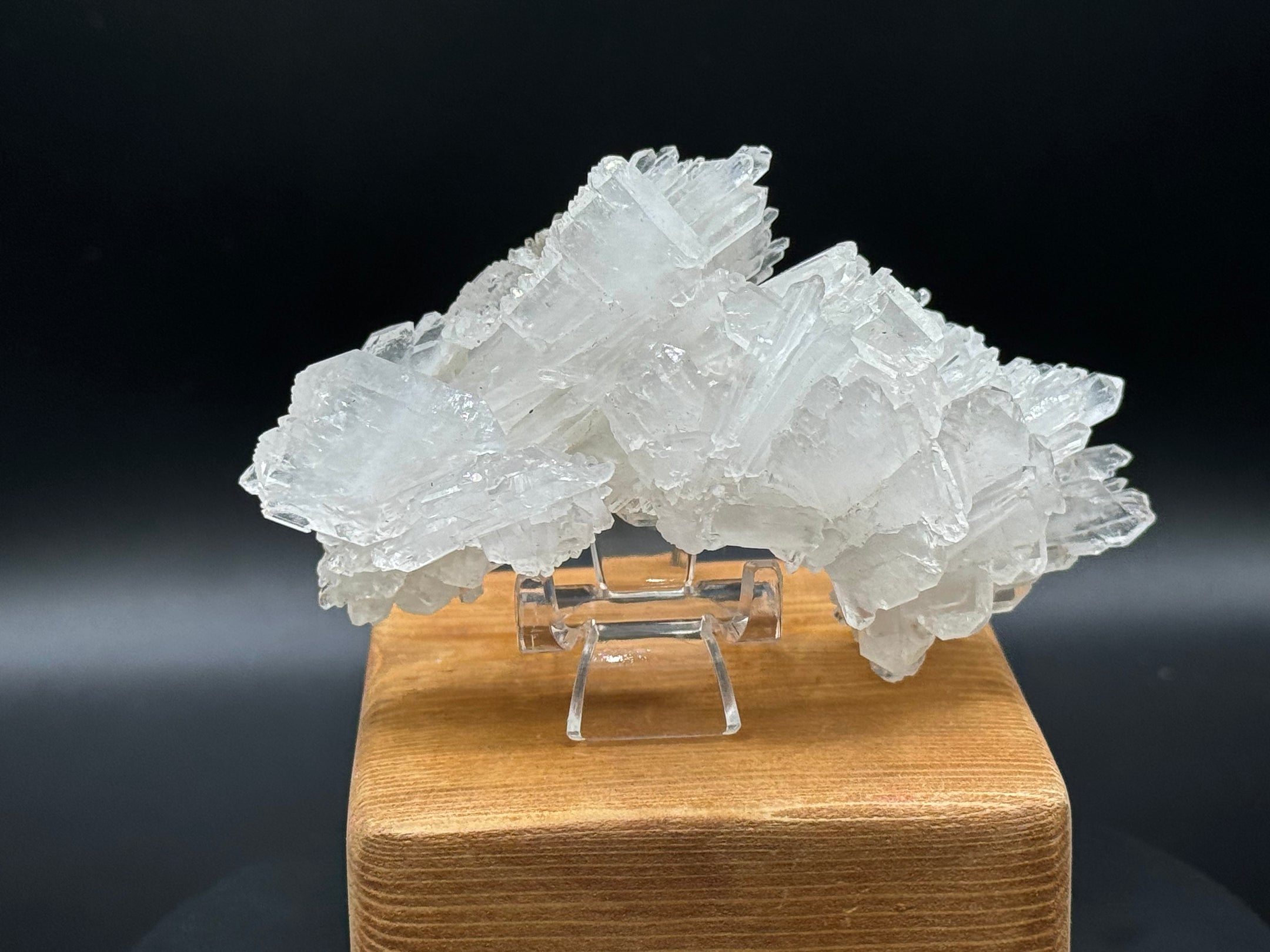 Amas de quartz Faden clair du Pakistan, quartz clair avec inclusions Faden, qualité A+++