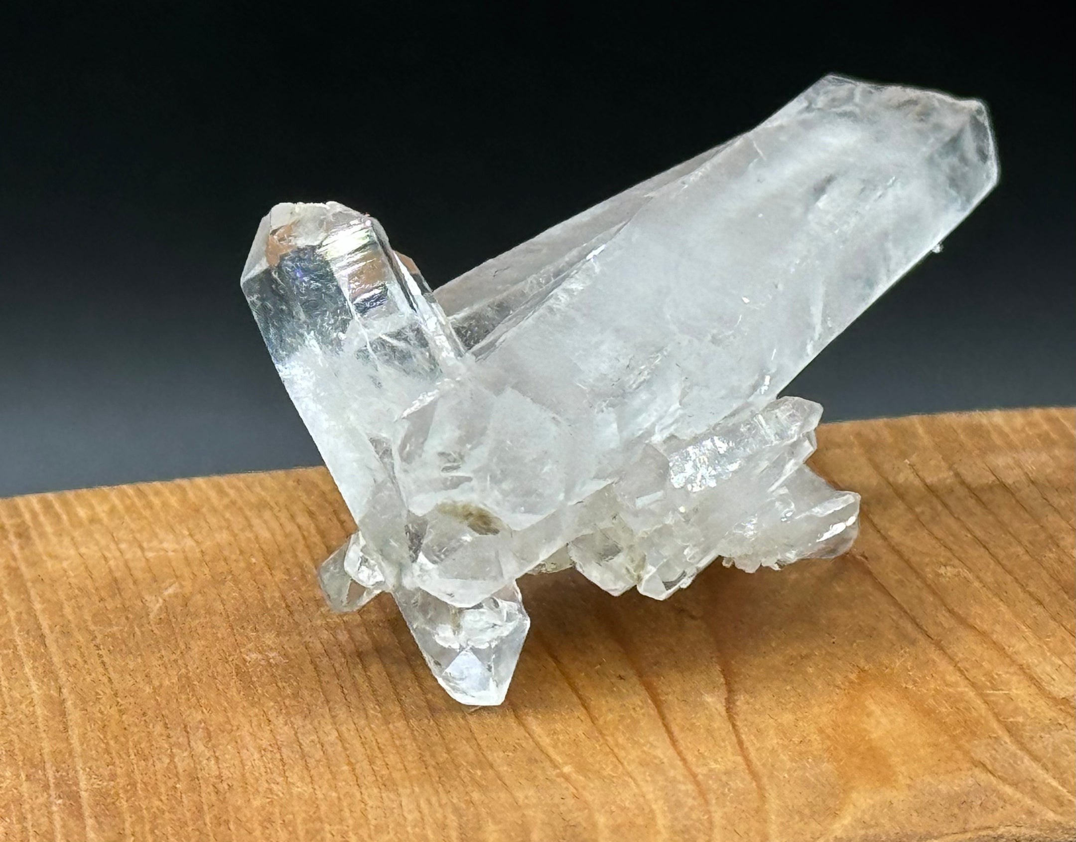 Amas de quartz Faden clair du Pakistan, quartz clair avec inclusions Faden, qualité A+++