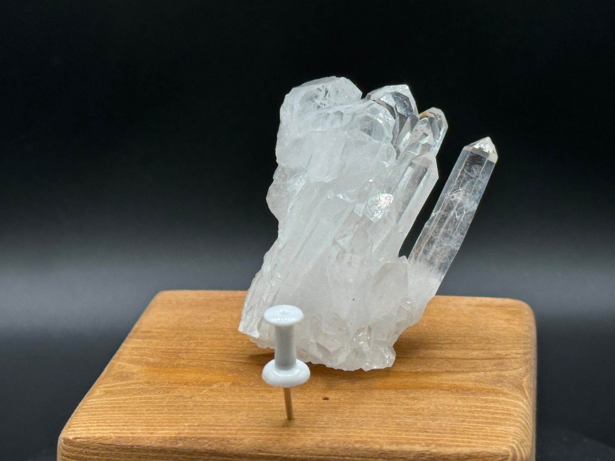 Amas de quartz Faden clair du Pakistan, quartz clair avec inclusions Faden, qualité A+++