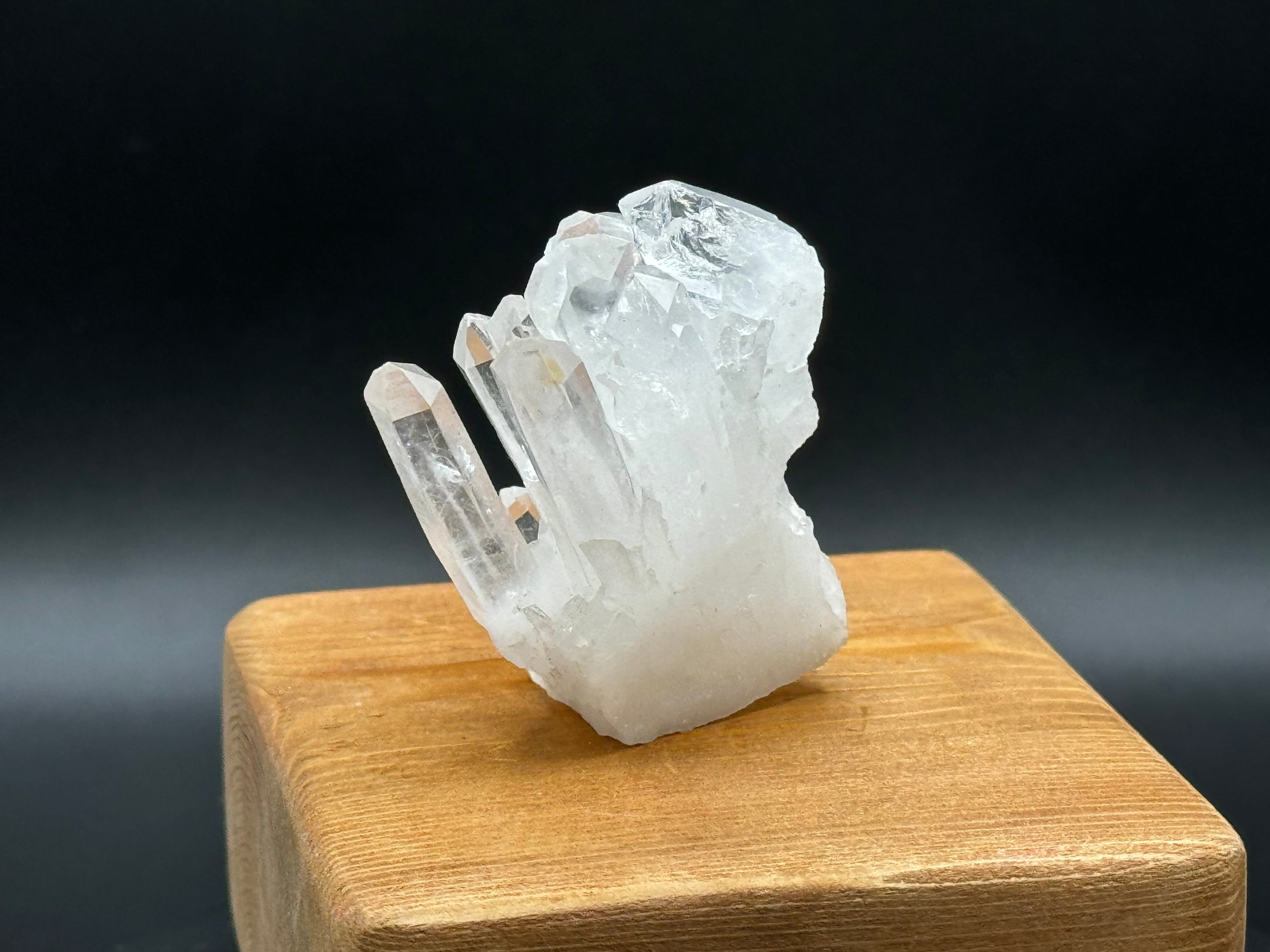 Amas de quartz Faden clair du Pakistan, quartz clair avec inclusions Faden, qualité A+++