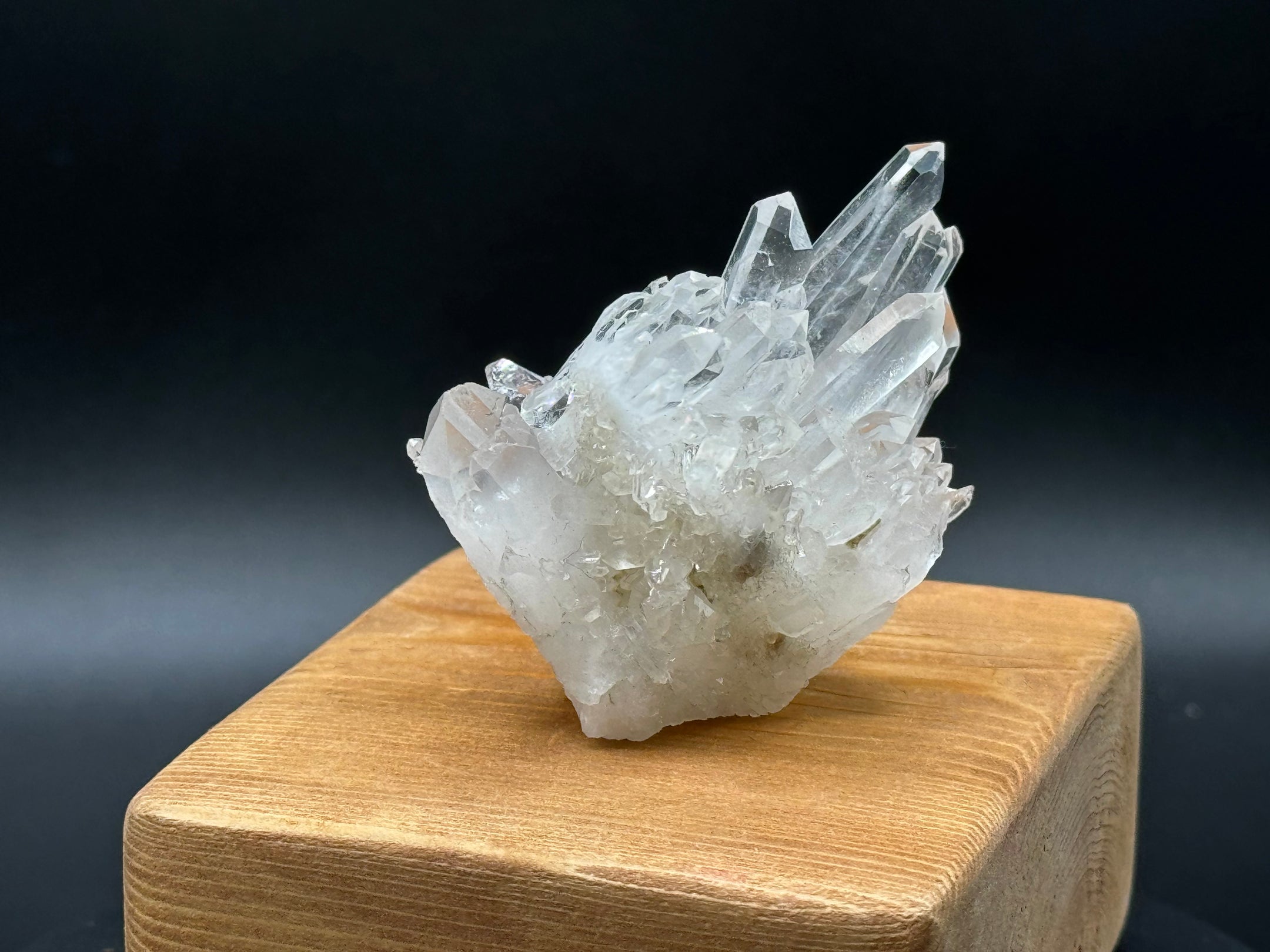 Amas de quartz Faden clair du Pakistan, quartz clair avec inclusions Faden, qualité A+++