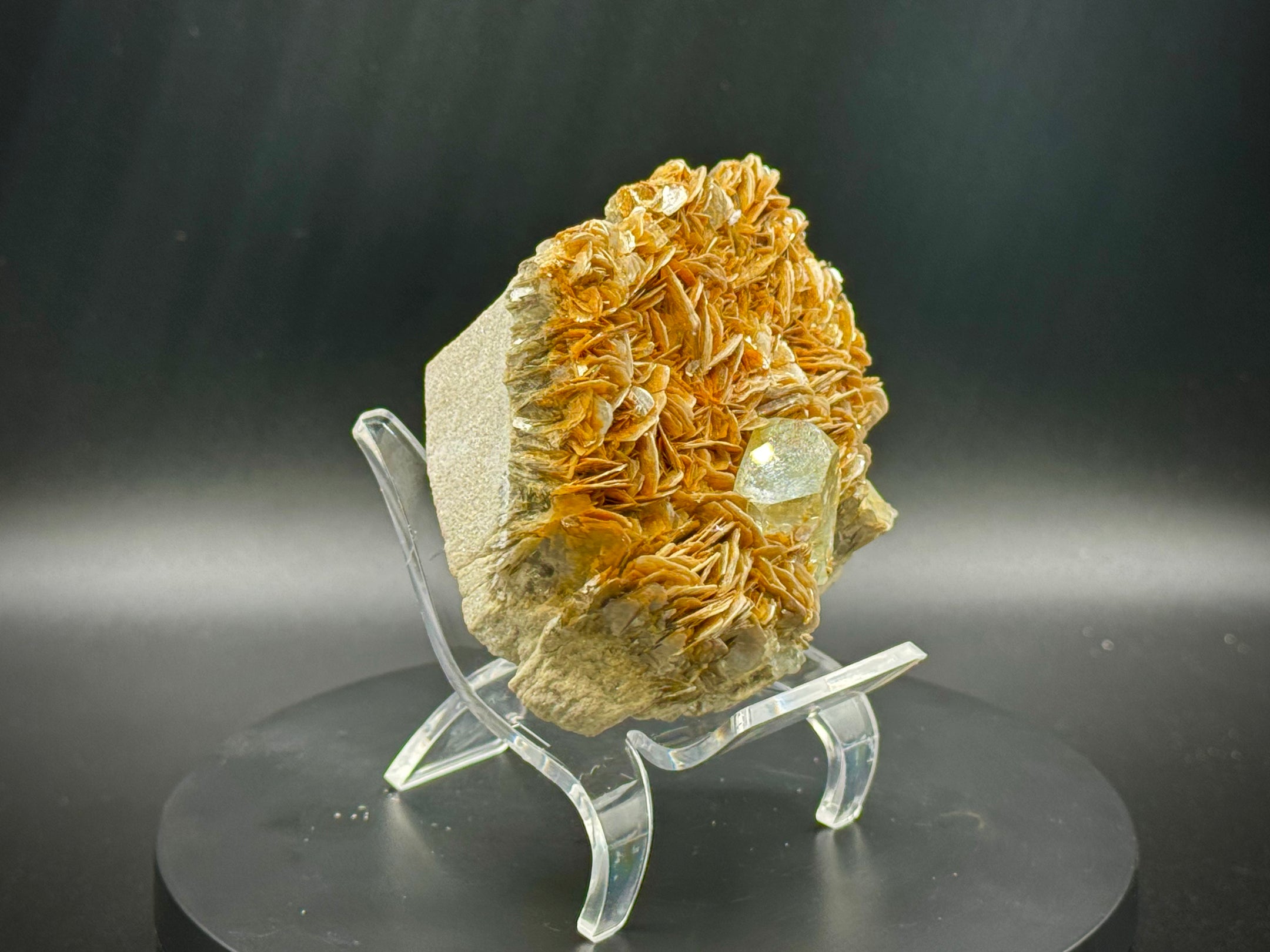 Beautiful Aquamarine with Mica Cluster from Pakistan, Top Grade, A++ Quality - The Celestial Boutique