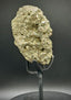 Stunning Brazilian Pyrite Cluster on Stand, 1.15 KG, A+ Quality, Unique Collectible Piece