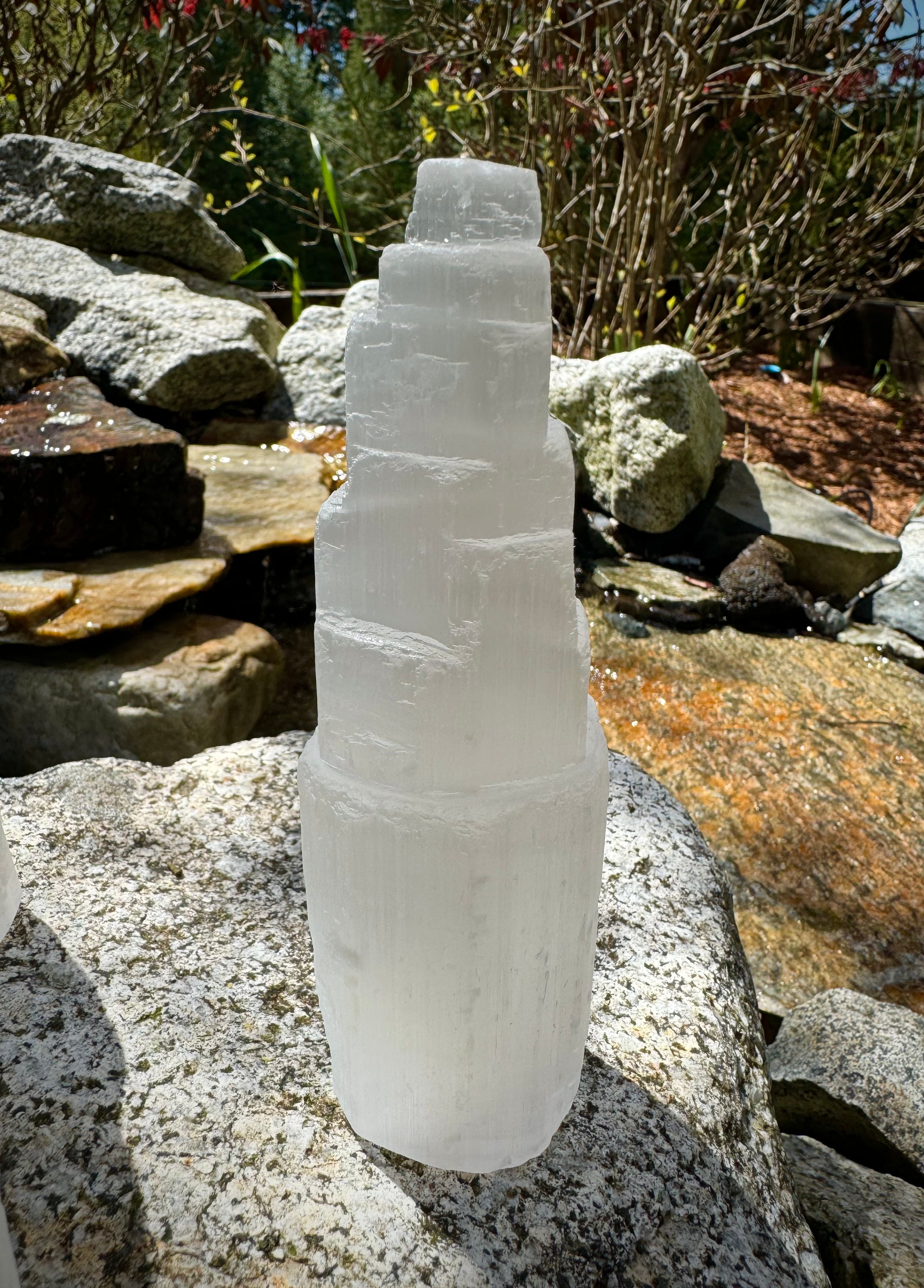 Amazing Selenite Towers from Brazil, Top Quality, High Vibration! - The Celestial Boutique