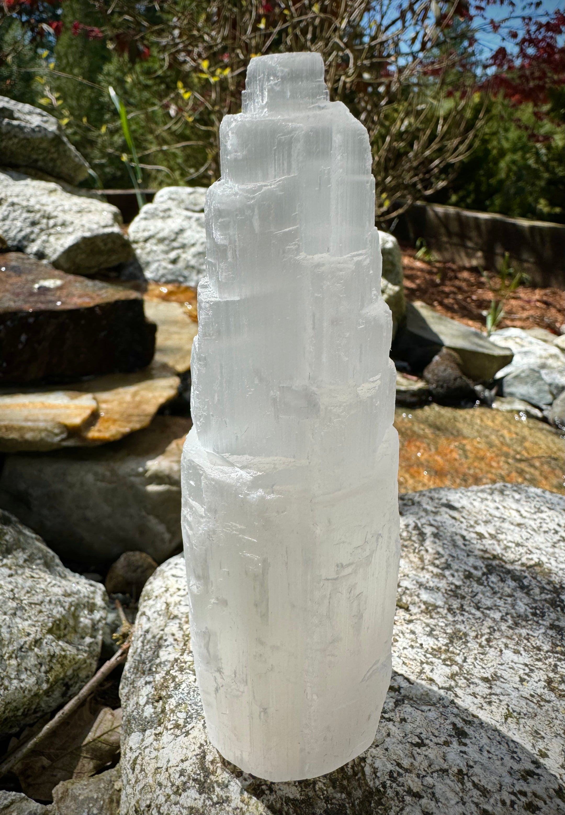 Amazing Selenite Towers from Brazil, Top Quality, High Vibration! - The Celestial Boutique