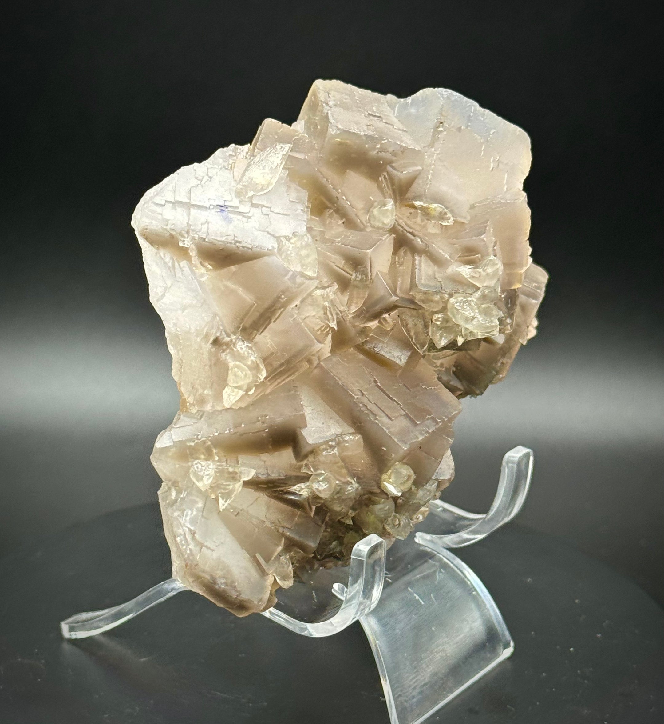 Beautiful Cubic Fluorite Cluster from Pakistan, Top Grade, A+++ Quality - The Celestial Boutique