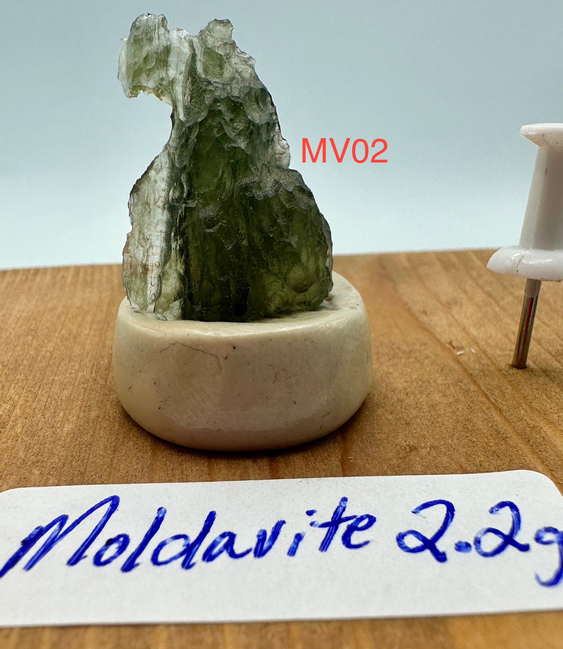 Véritable Moldavite de qualité A de la République tchèque - Tektite, Real Moldavite, 2-3,5 grammes, choisissez votre pièce