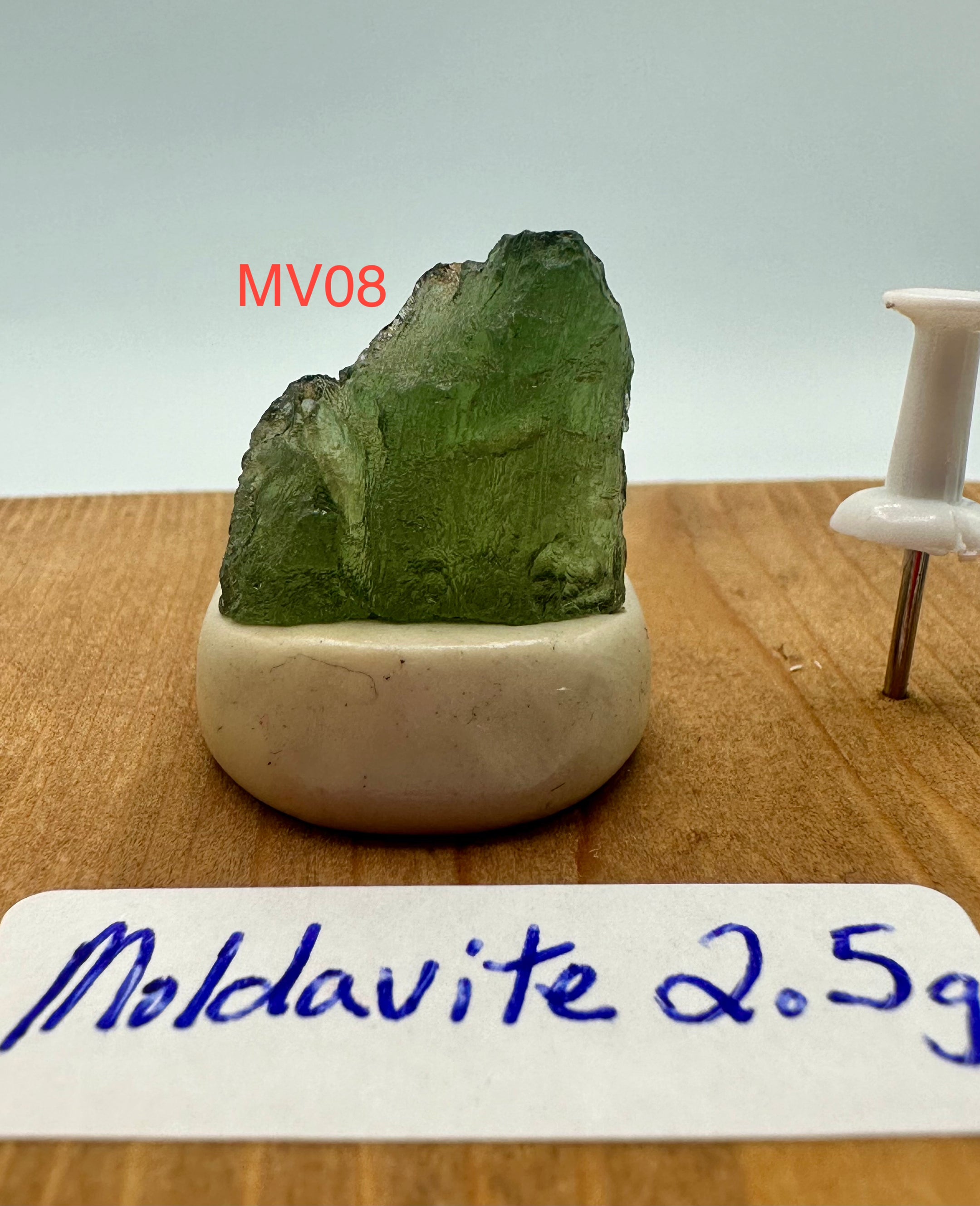 Genuine A Grade Moldavite from the Czech Republic - Tektite, Real Moldavite, 2-3.5 Grams, Pick Your Piece - The Celestial Boutique