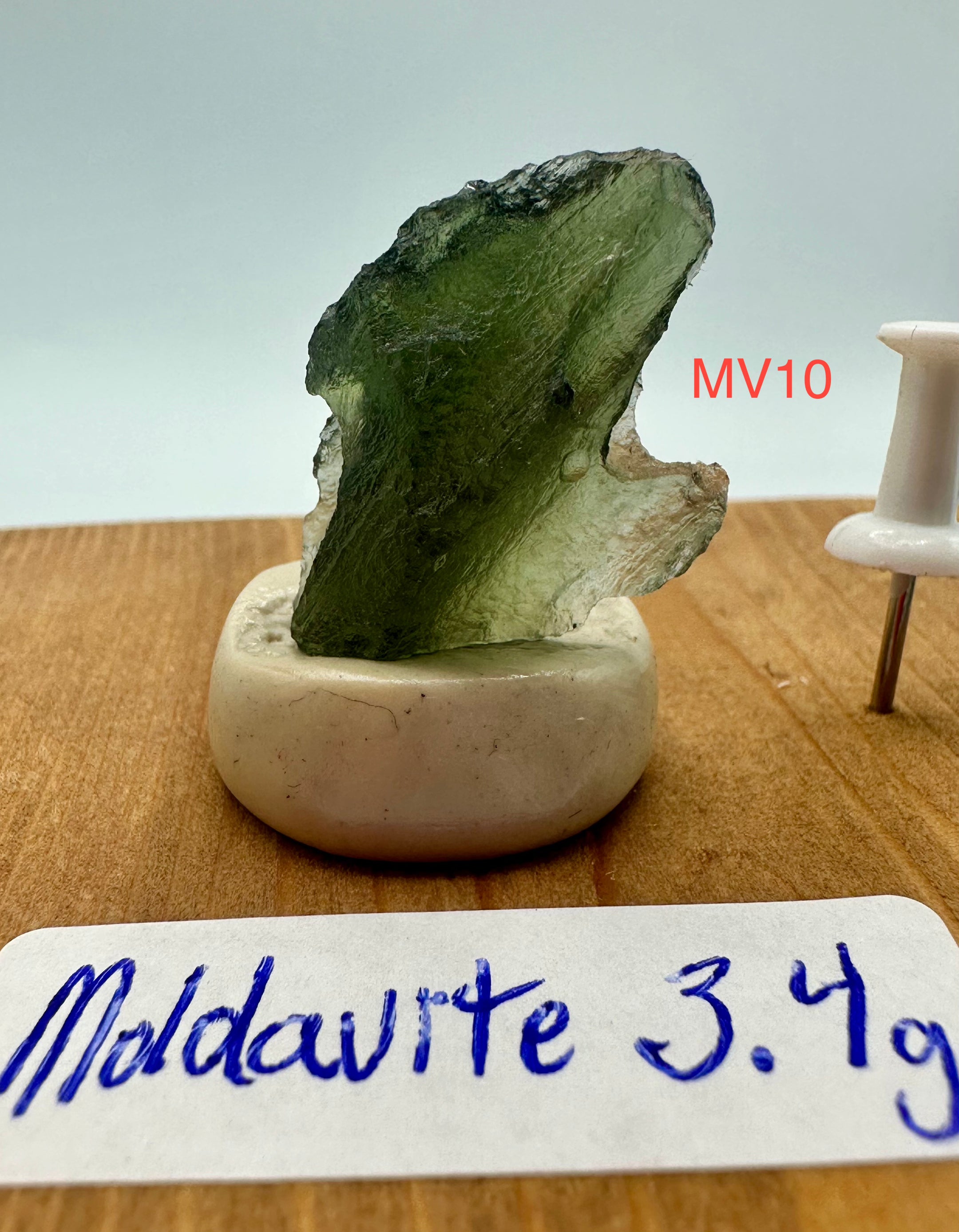 Genuine A Grade Moldavite from the Czech Republic - Tektite, Real Moldavite, 2-3.5 Grams, Pick Your Piece - The Celestial Boutique