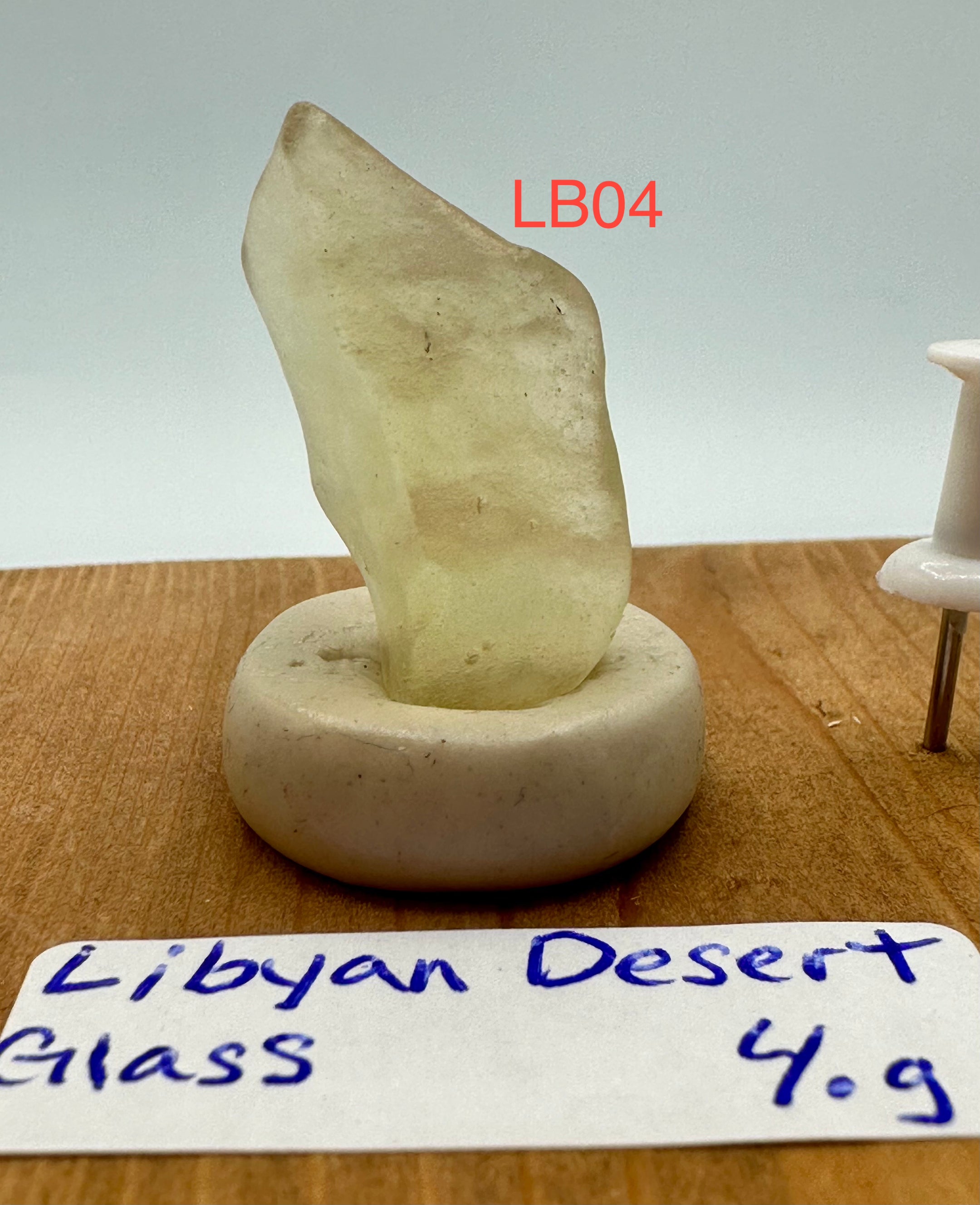 Libyan Desert Glass Specimen A+ Grade - Tektite - Genuine Libyan Crystal, 3-4.4 Grams, Choose Your Unique Piece! - The Celestial Boutique