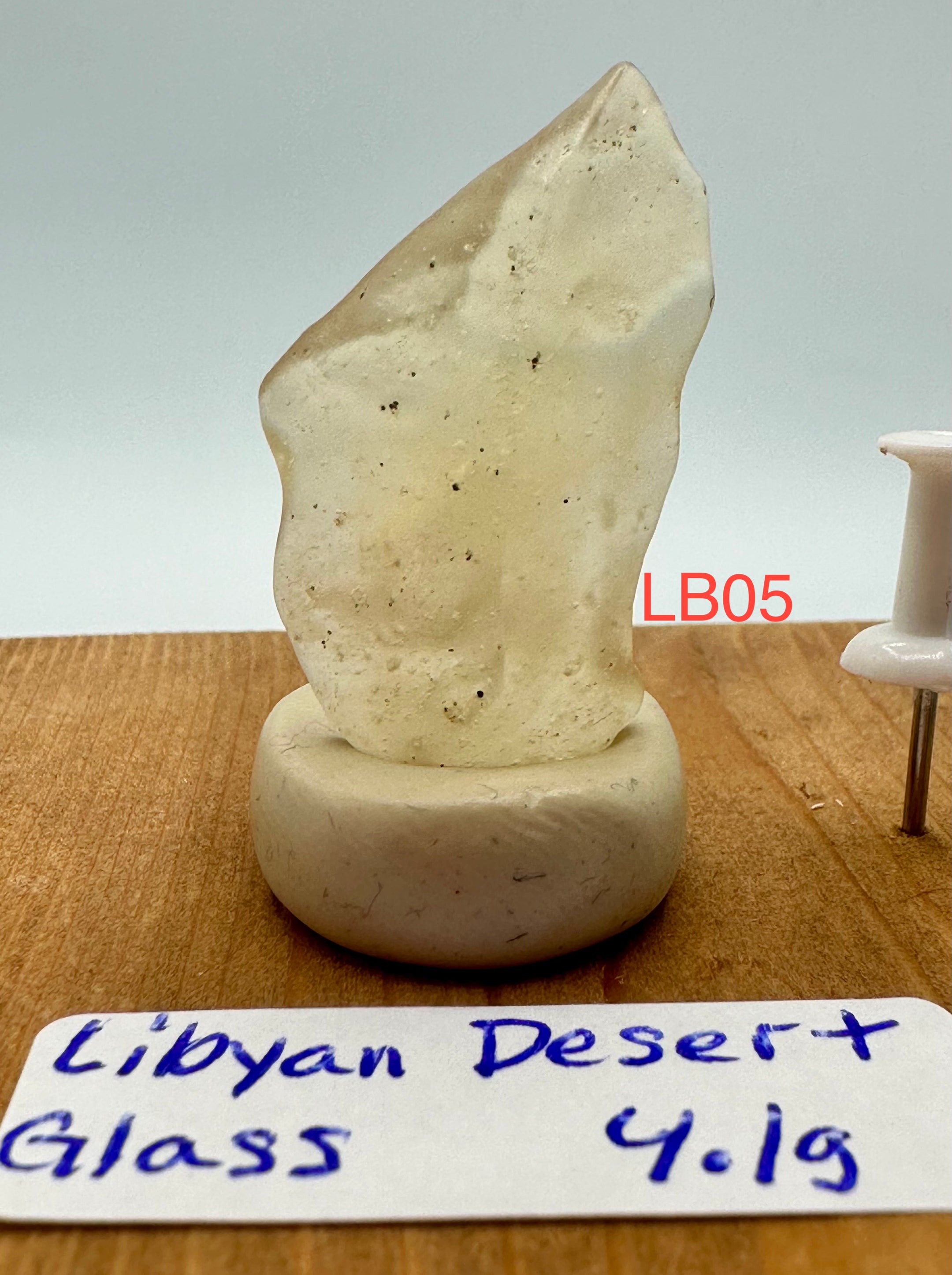 Libyan Desert Glass Specimen A+ Grade - Tektite - Genuine Libyan Crystal, 3-4.4 Grams, Choose Your Unique Piece! - The Celestial Boutique