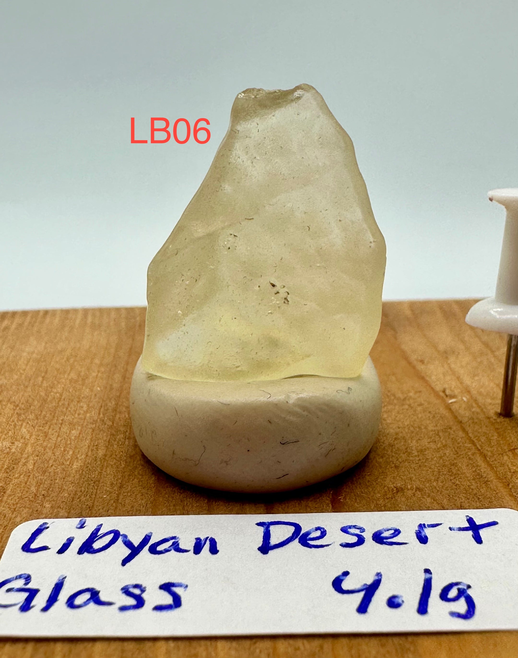 Libyan Desert Glass Specimen A+ Grade - Tektite - Genuine Libyan Crystal, 3-4.4 Grams, Choose Your Unique Piece! - The Celestial Boutique