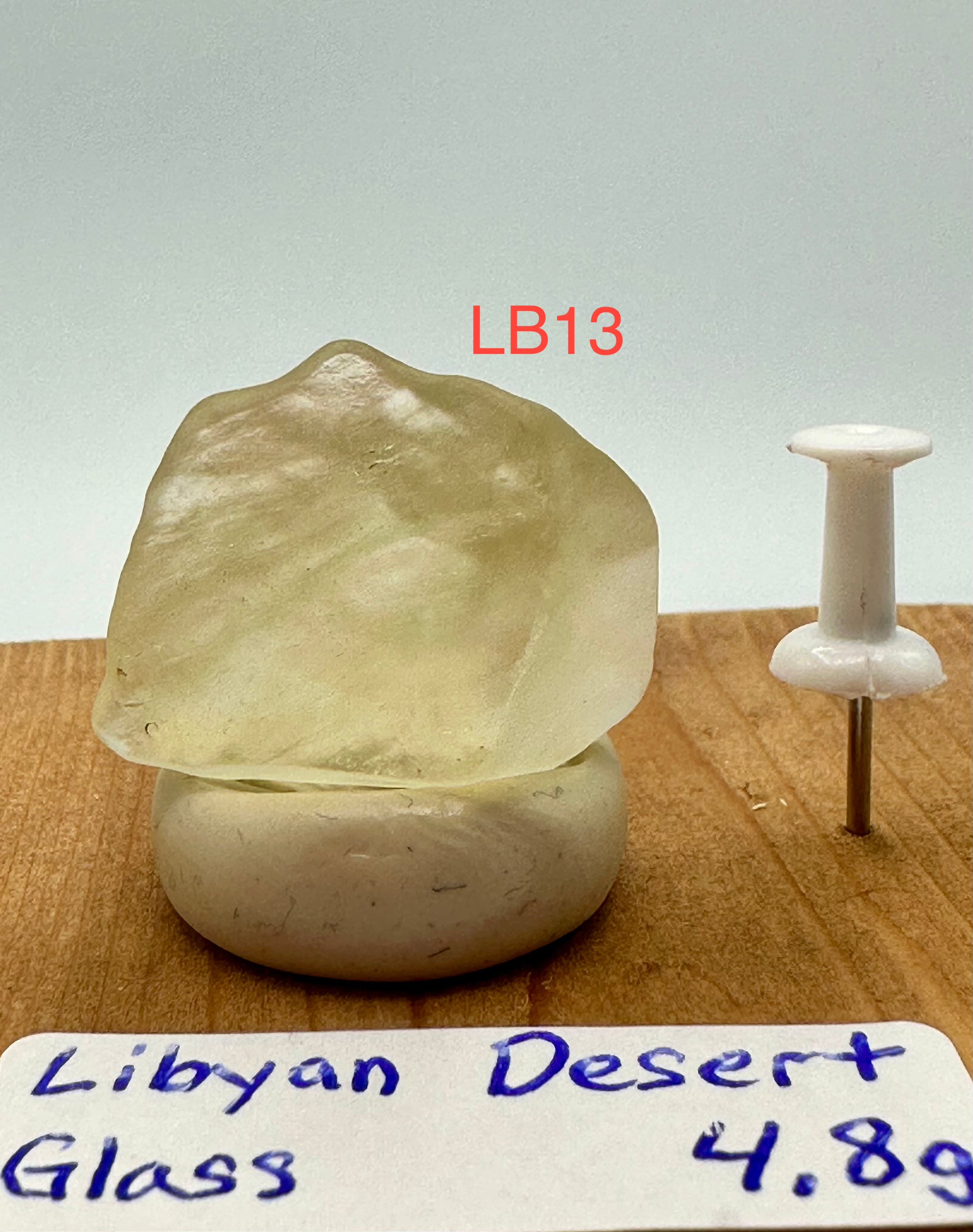 Libyan Desert Glass Specimen A+ Grade - Tektite - Genuine Libyan Crystal, 3-4.4 Grams, Choose Your Unique Piece! - The Celestial Boutique