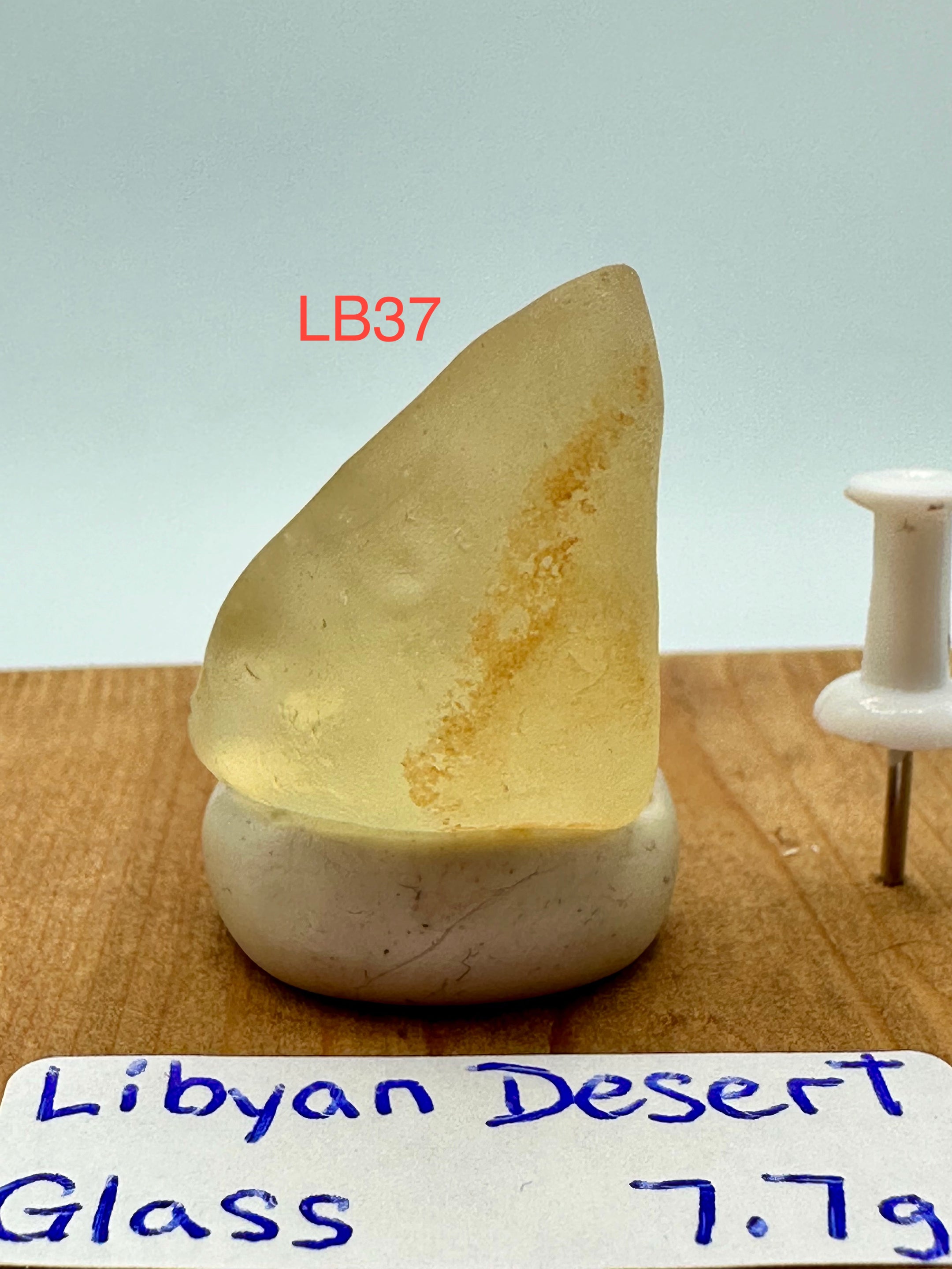 Libyan Desert Glass A+ grade - Tektite - Libyan Crystal, 7-7.9 Grams, Pick your piece - The Celestial Boutique