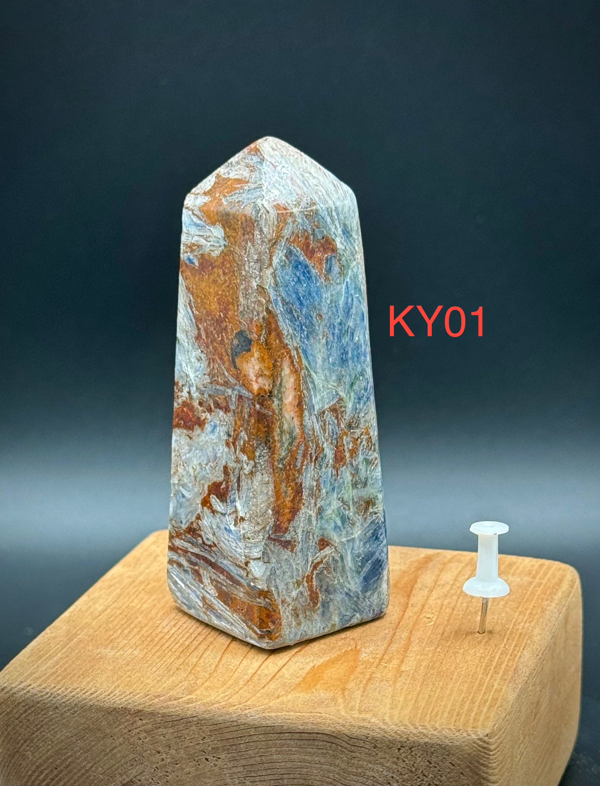 Natural Kyanite Towers, Beautiful and Authentic, A+ Quality Gemstone Decor - The Celestial Boutique