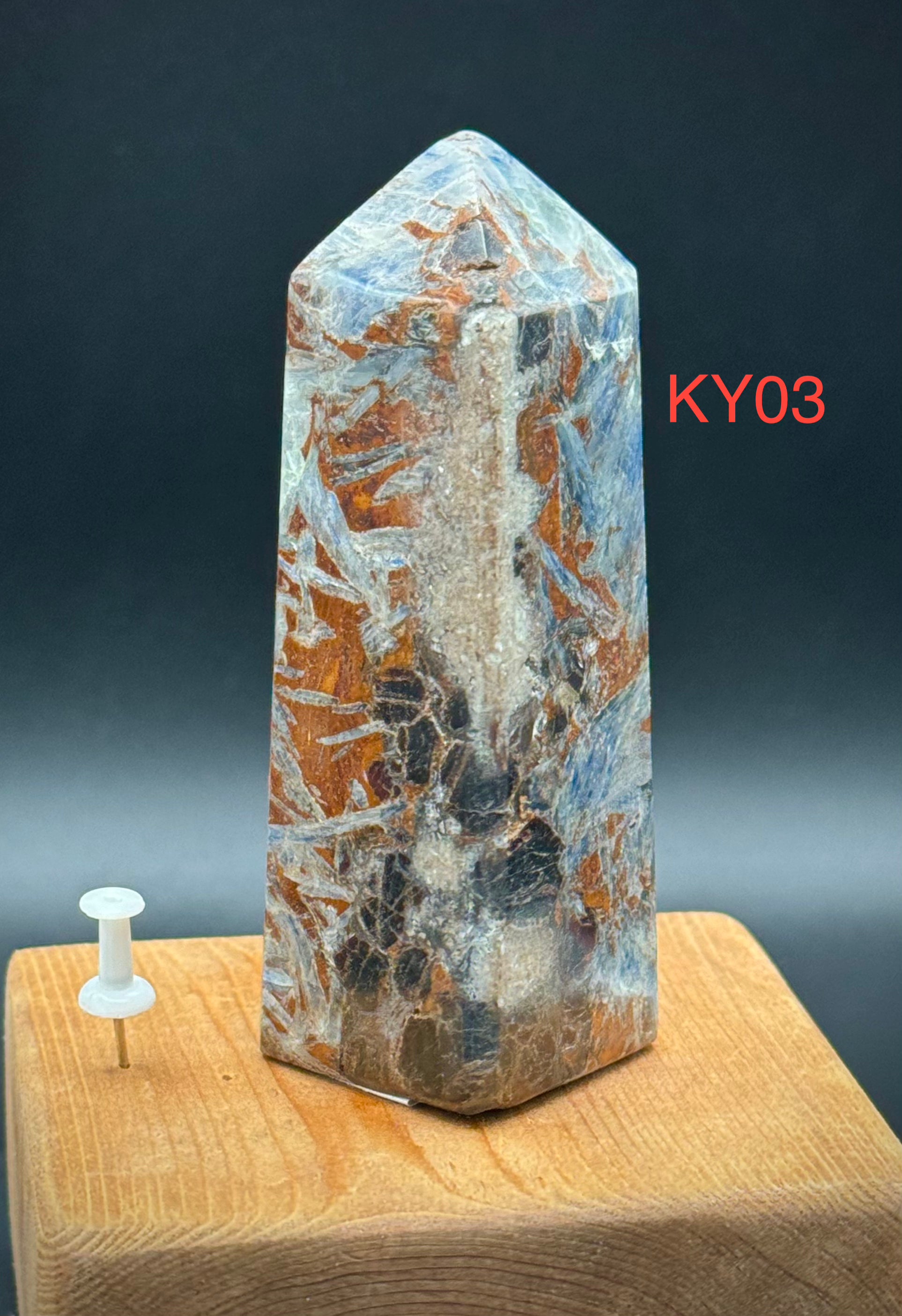 Natural Kyanite Towers, Beautiful and Authentic, A+ Quality Gemstone Decor - The Celestial Boutique