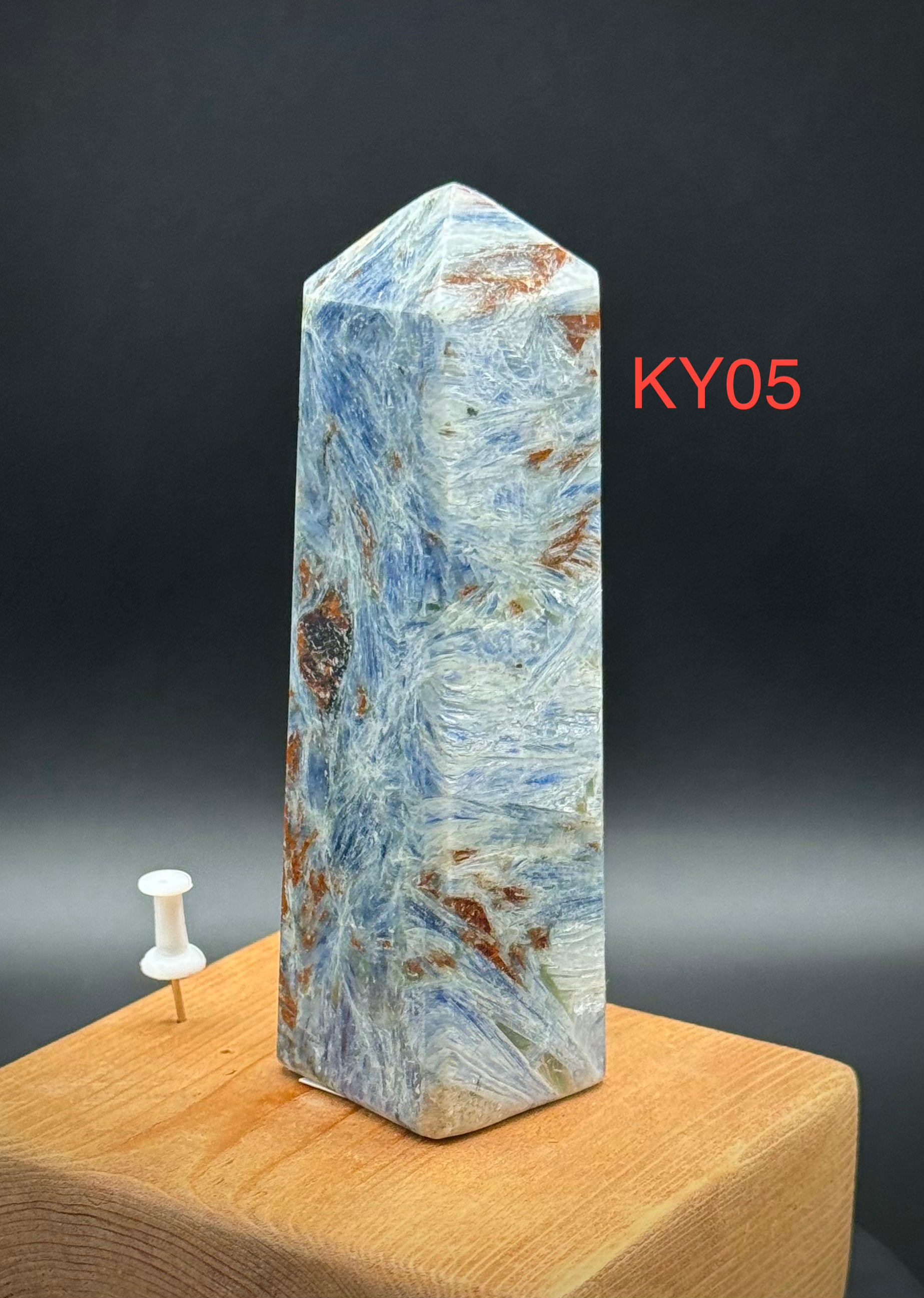 Natural Kyanite Towers, Beautiful and Authentic, A+ Quality Gemstone Decor - The Celestial Boutique