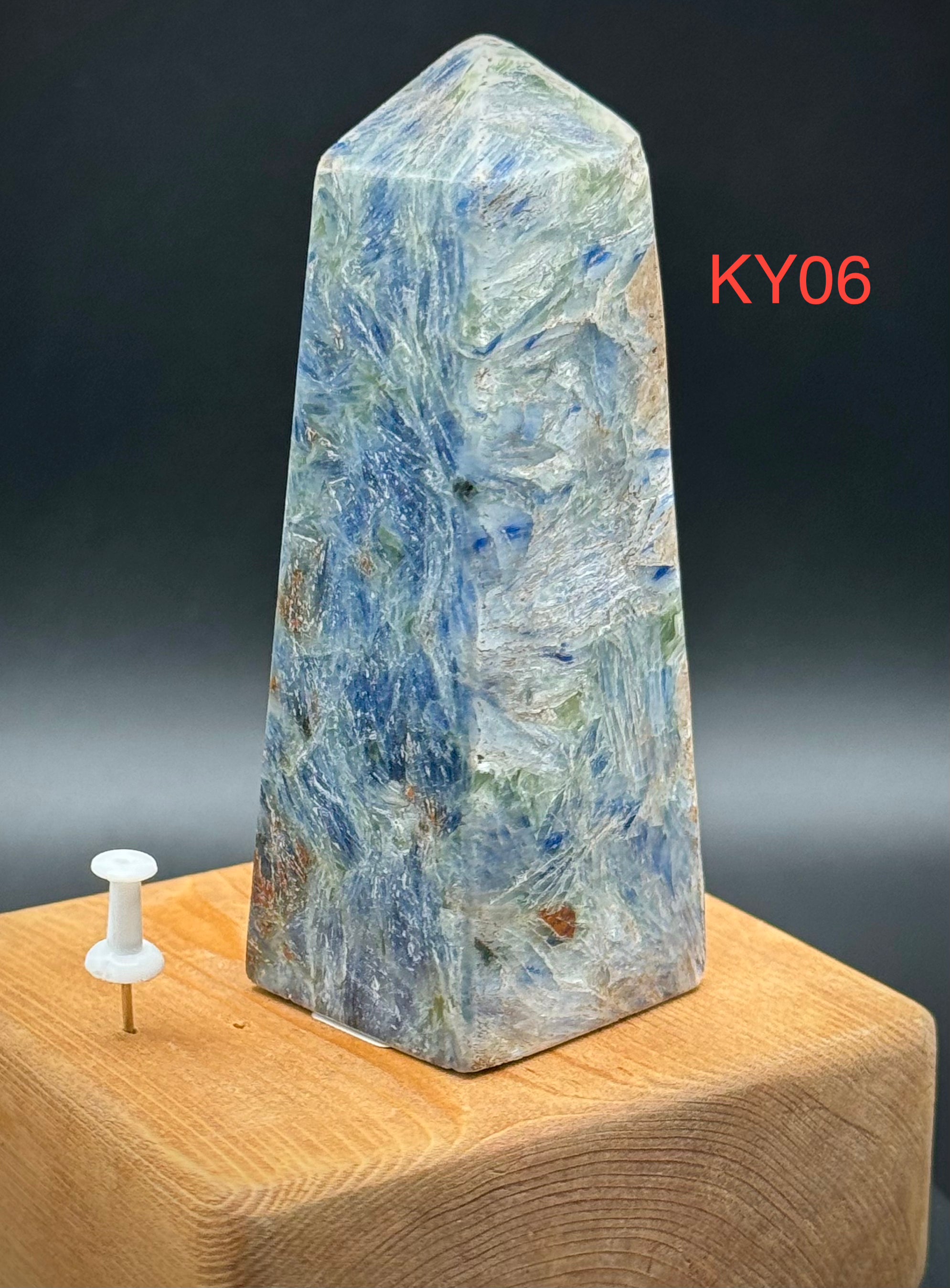 Natural Kyanite Towers, Beautiful and Authentic, A+ Quality Gemstone Decor - The Celestial Boutique