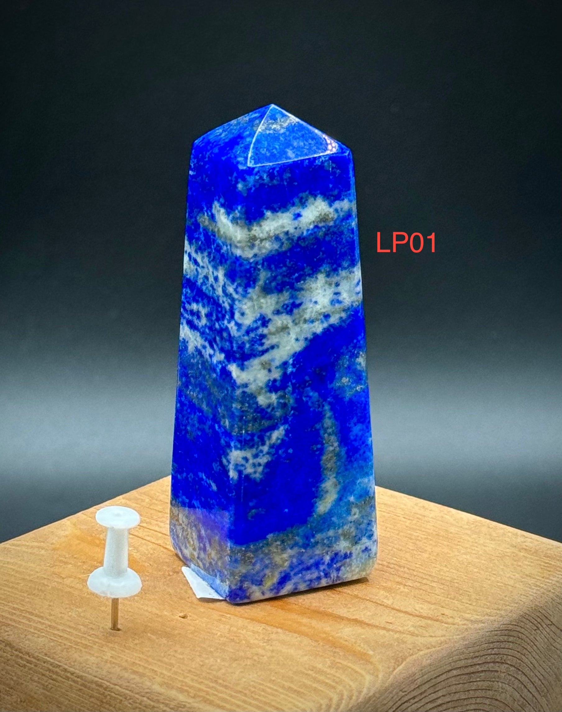 Natural Lapis Lazuli Towers with Pyrite Inclusions, Beautiful and Authentic, A++ Quality Gemstone Decor - The Celestial Boutique