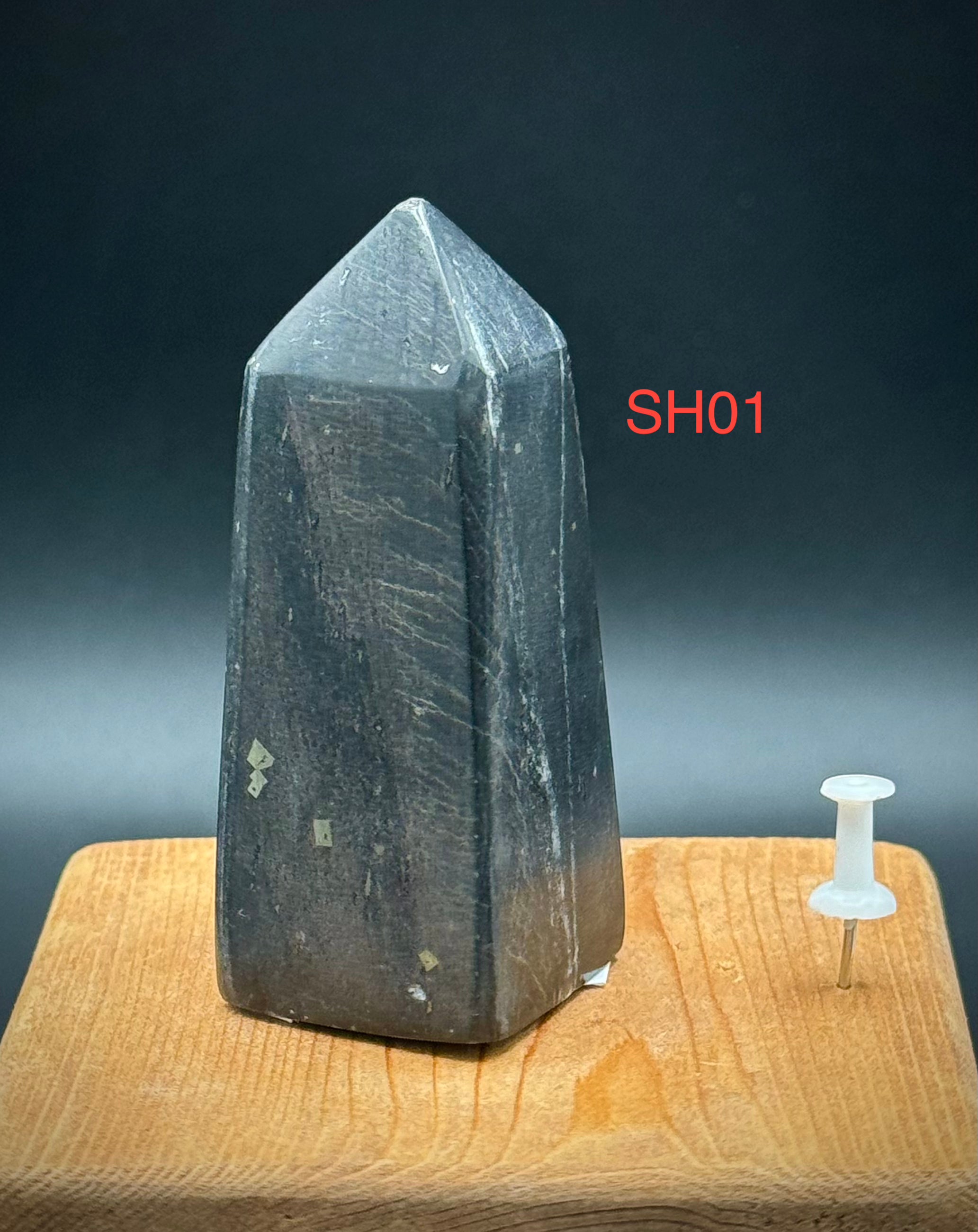 Natural Shungite Towers, Beautiful and Authentic, EMF Shield A+ Quality - The Celestial Boutique