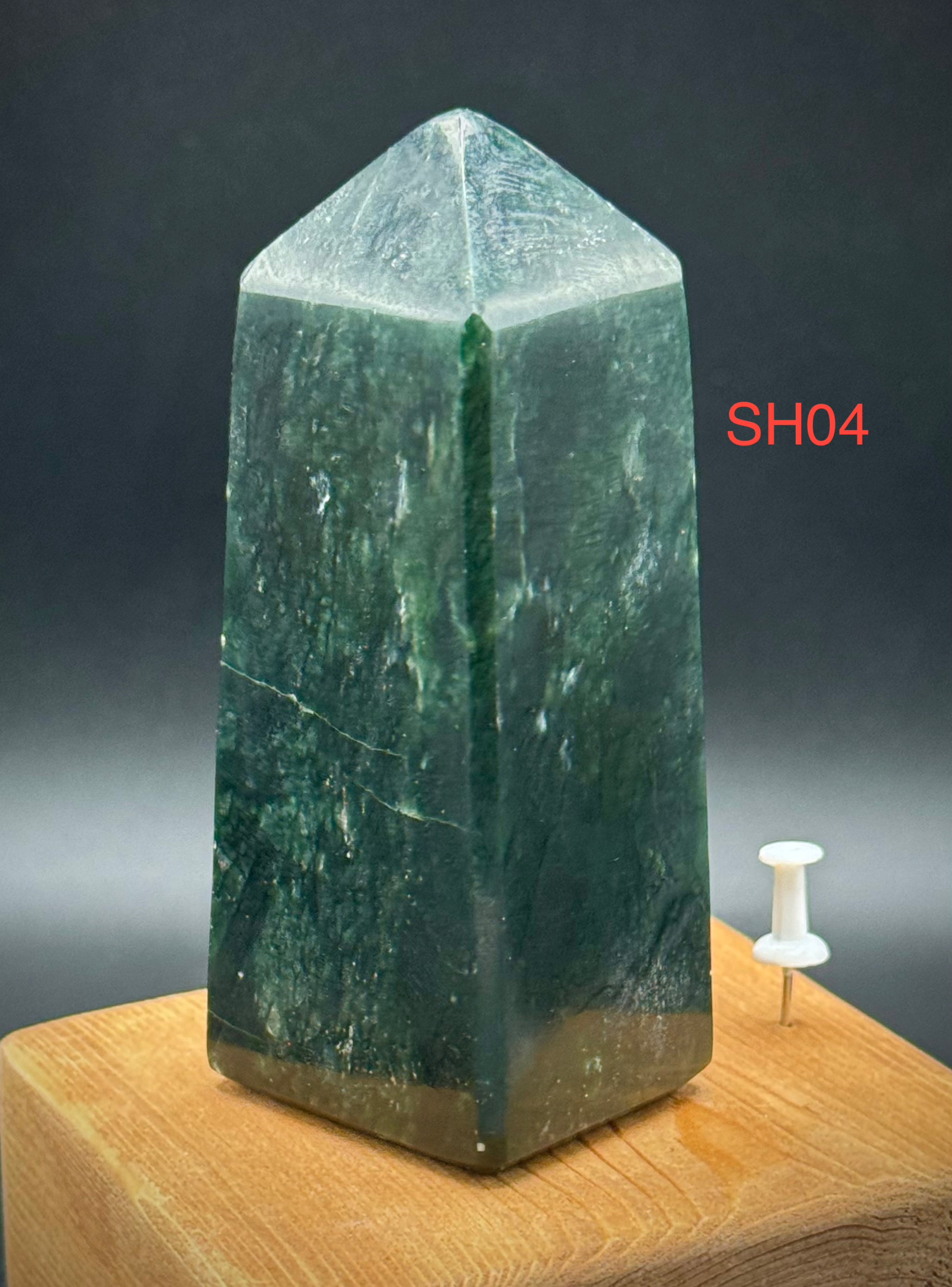 Natural Shungite Towers, Beautiful and Authentic, EMF Shield A+ Quality - The Celestial Boutique