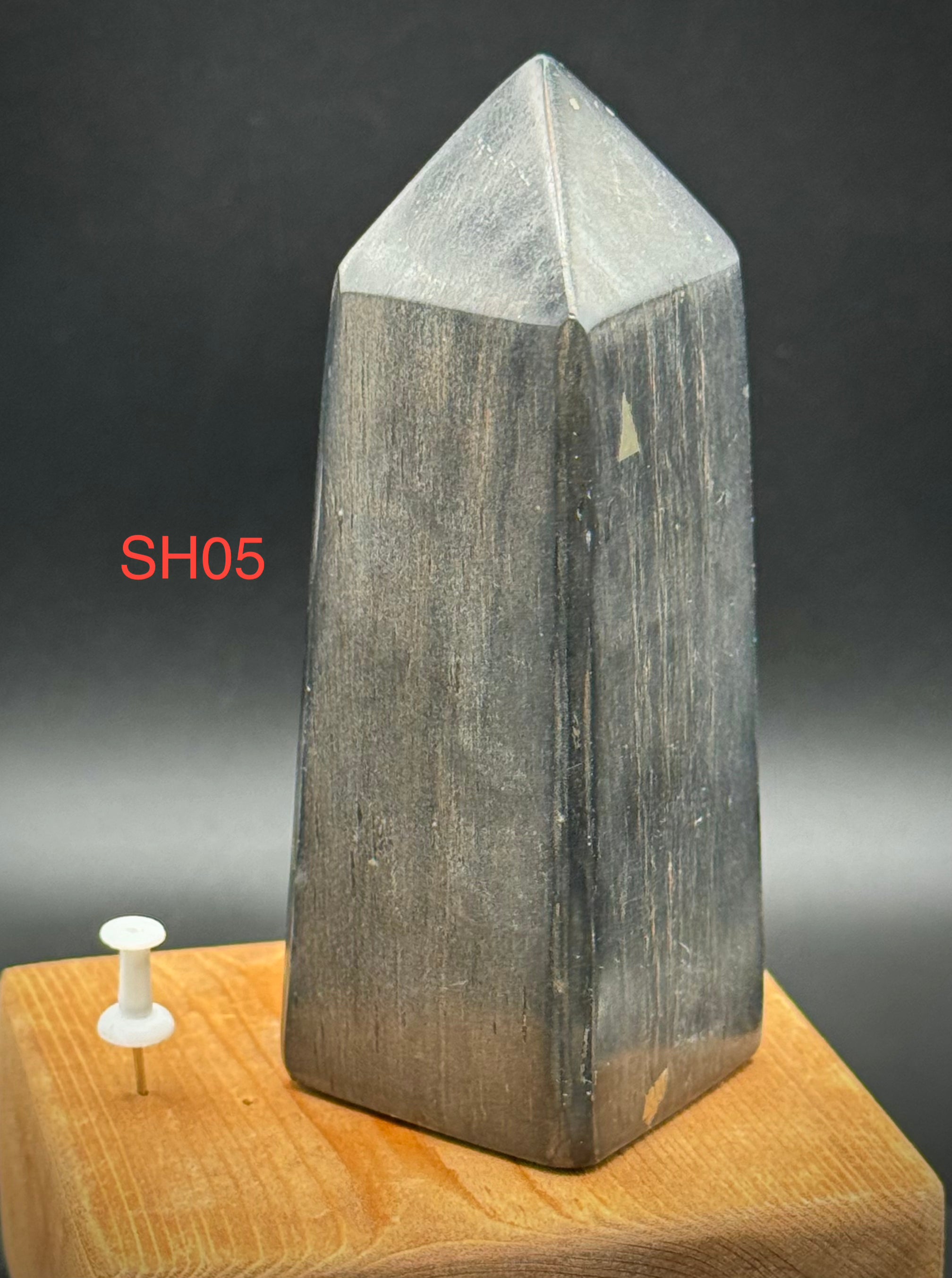 Natural Shungite Towers, Beautiful and Authentic, EMF Shield A+ Quality - The Celestial Boutique