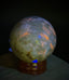 Natural UV Reactive Hackmanite Sphere from Afghanistan 45MM, Beautiful and Authentic, A++ Quality - The Celestial Boutique