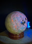Natural UV Reactive Hackmanite Sphere from Afghanistan 45MM, Beautiful and Authentic, A++ Quality