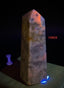 Natural UV Reactive Hackmanite Towers from Afghanistan, Beautiful and Authentic Gemstone Decor - The Celestial Boutique