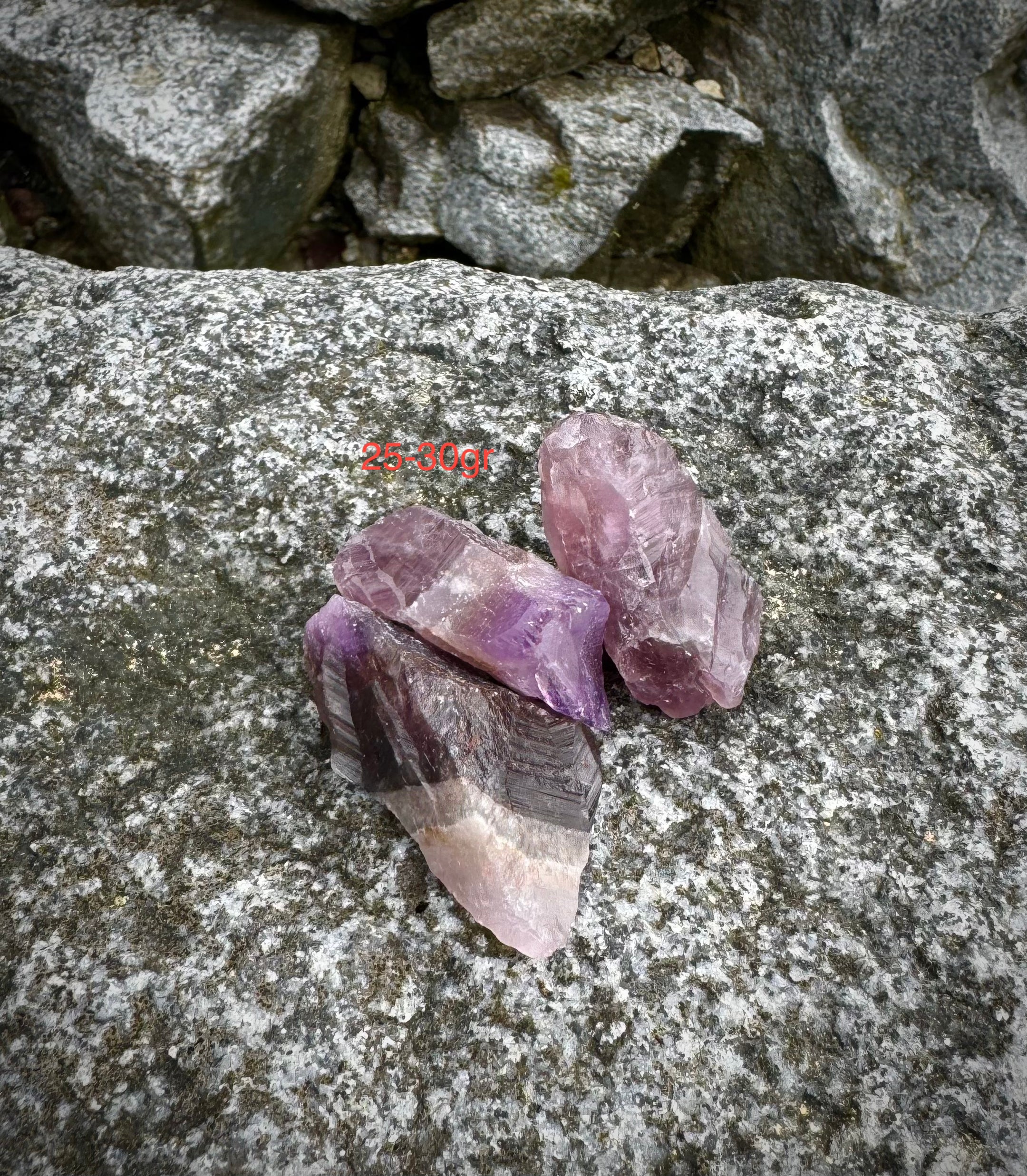 Natural Auralite 23 Rough Chunks, Specimens, Authentic, Beautiful, Rare Gemstone, Healing Crystal, Unique Gift, Raw Stones - The Celestial Boutique