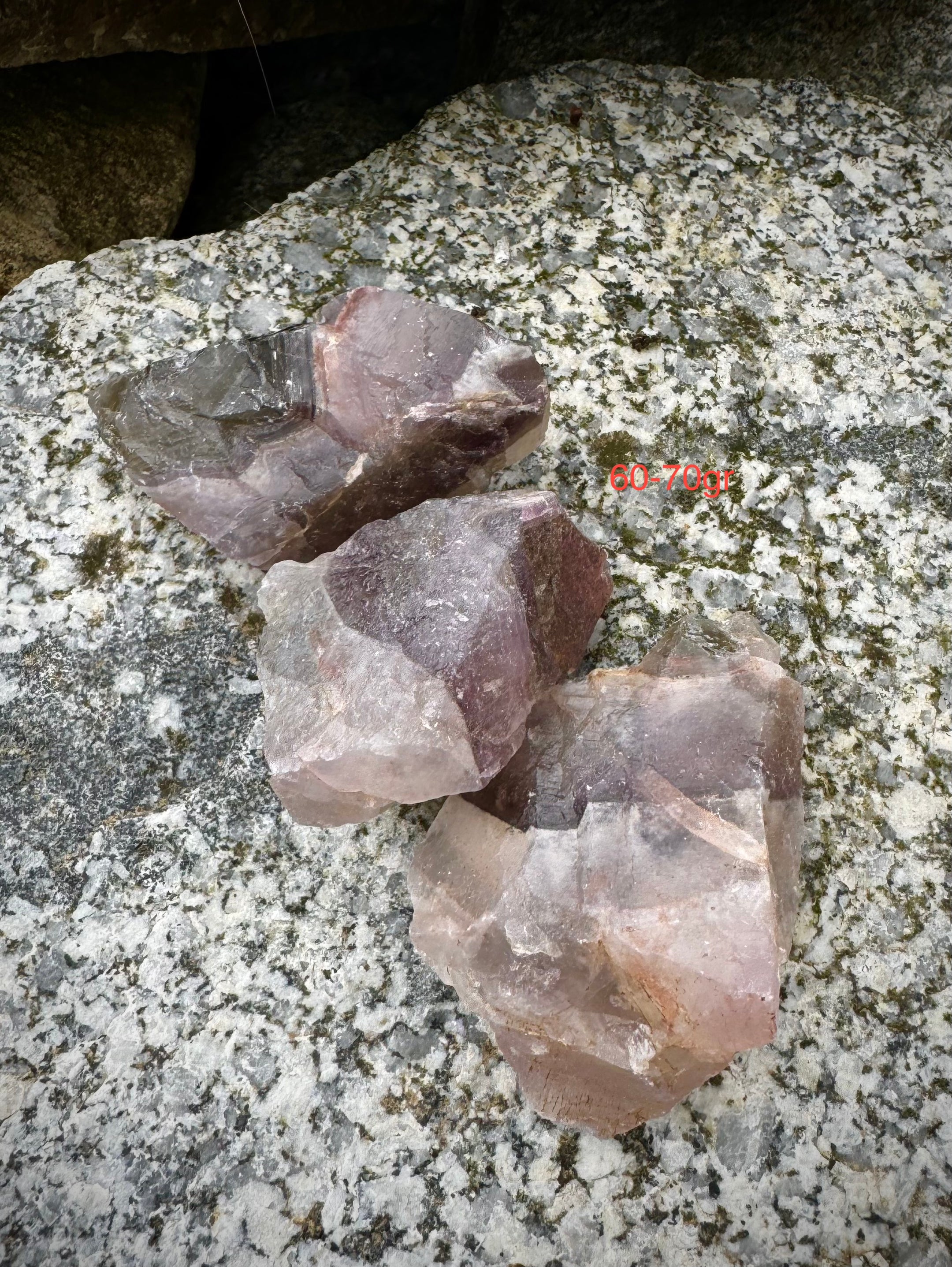 Natural Emerald Auralite 23/Prasiolite Rough Chunks, Specimens, Authentic, Rare and Beautiful - The Celestial Boutique