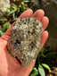 Stunning "A" Grade Pyrite Cluster from Brazil - High Quality Cubic Pyrite Crystal for Healing, Home Decor, and Meditation