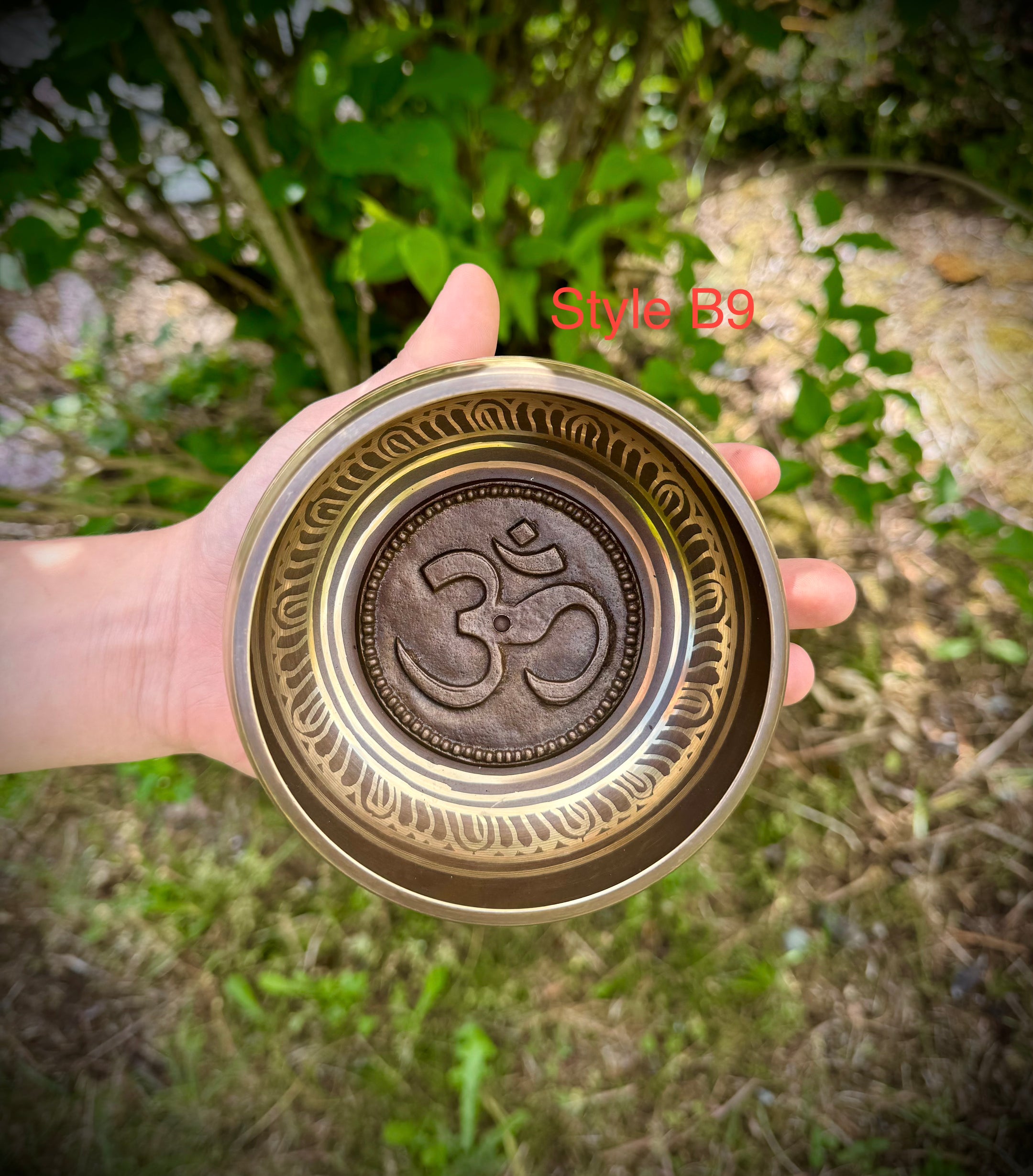 Beautiful Carved Tibetan Singing bowls 4.5 Inch, 4 designs, Handmade from Nepal - The Celestial Boutique