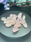 Beautiful Rose Quartz Tumbled Stones from Brazil - Top Quality, for Healing and Decor