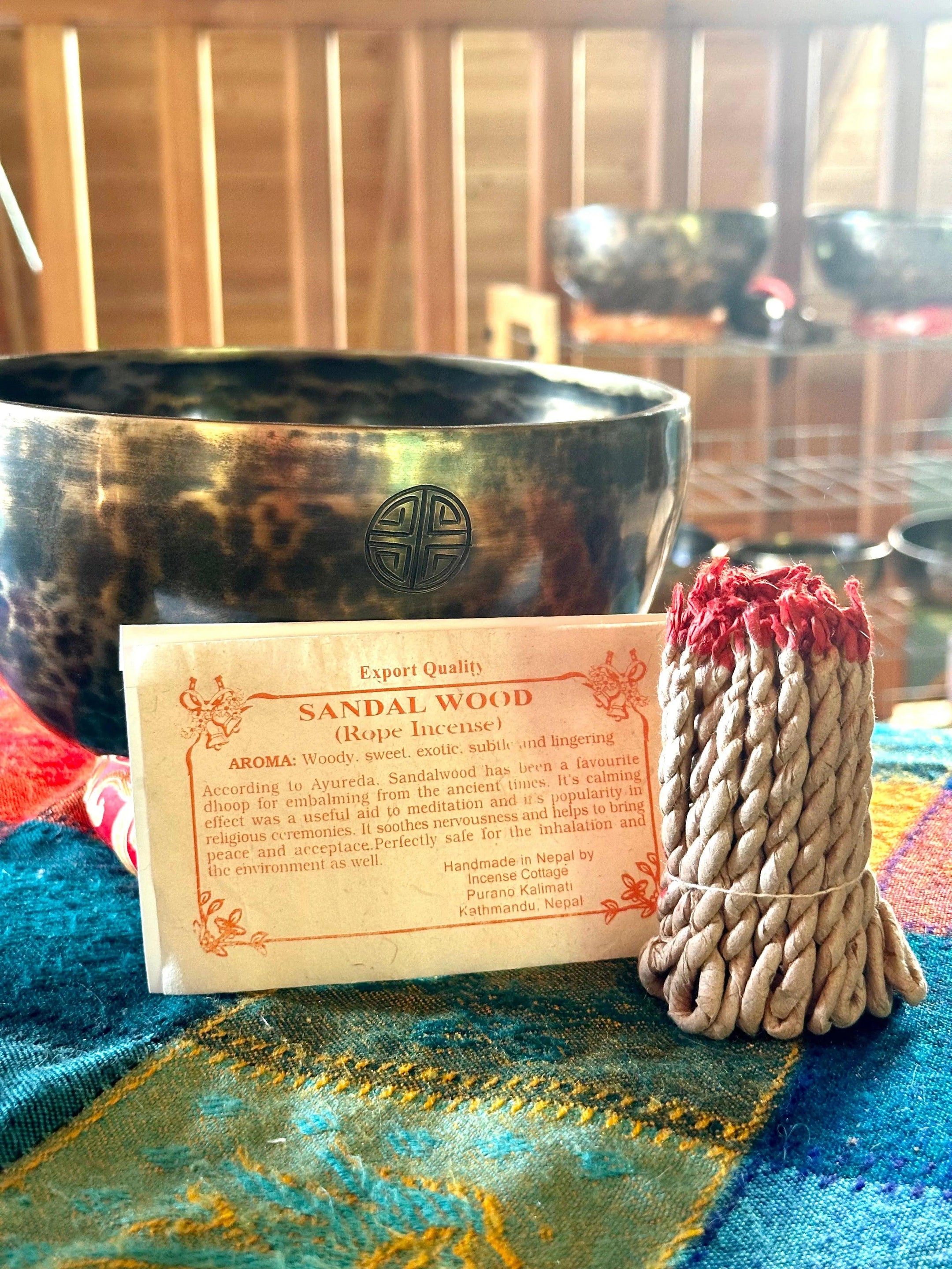 Natural Authentic Tibetan Rope Incense - Imported from Nepal, Beautiful Himalayan Incense Aromas, 6 Scents - The Celestial Boutique