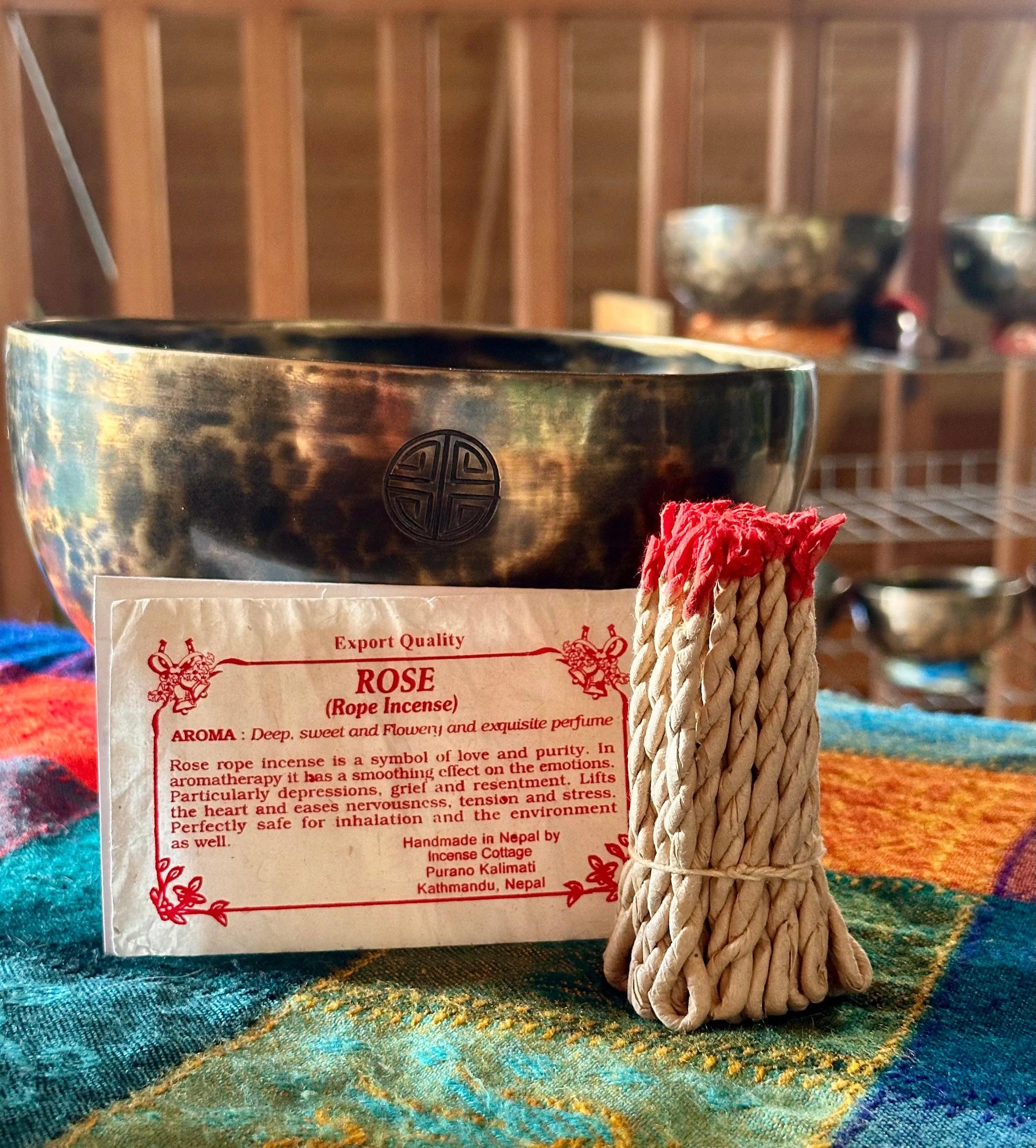 Natural Authentic Tibetan Rope Incense - Imported from Nepal, Beautiful Himalayan Incense Aromas, 6 Scents - The Celestial Boutique