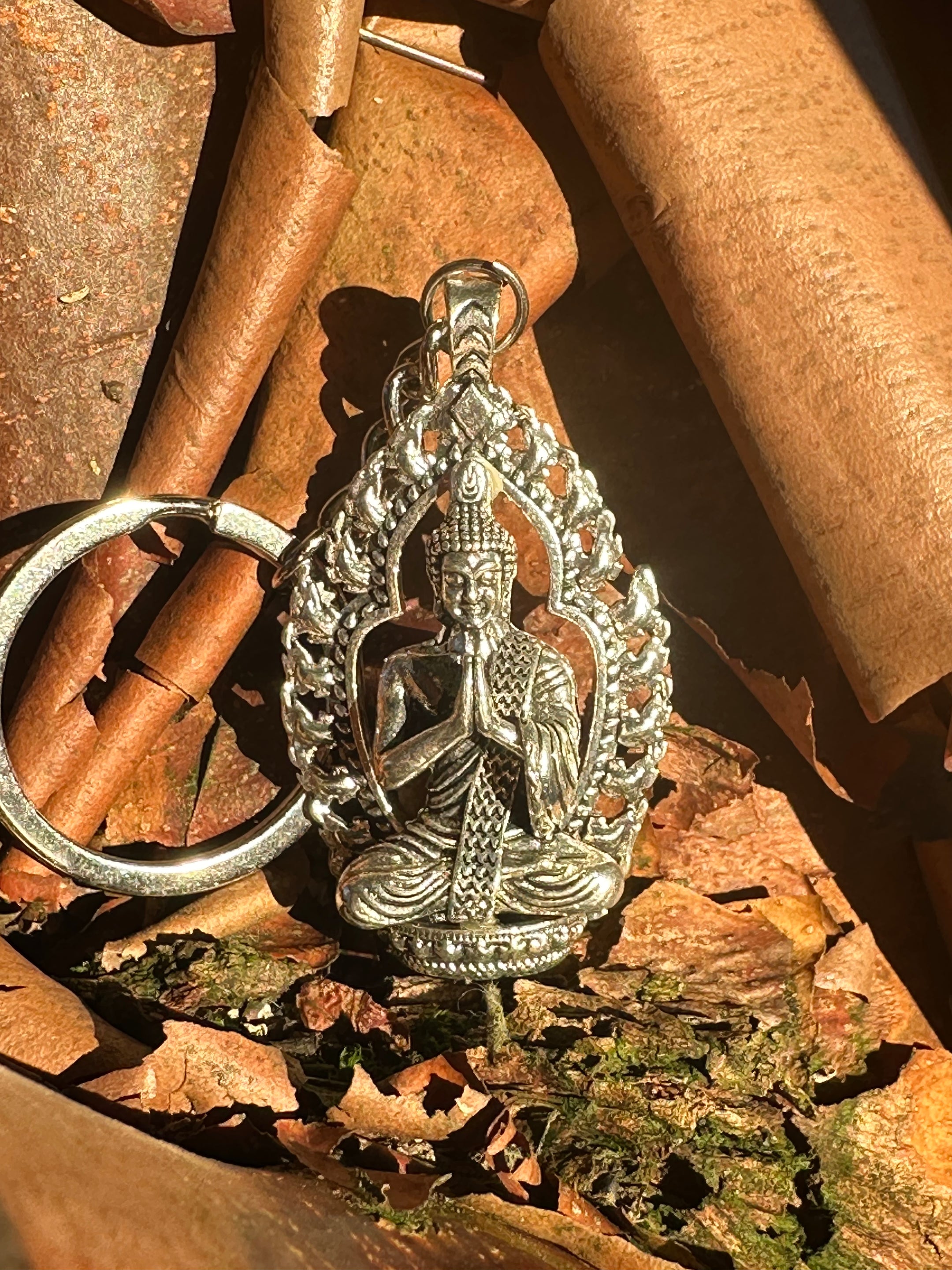 Handmade Tibetan Keychains, High Quality imported from Nepal, Joyful Elephant, Prayer wheel, and Praying Buddha - The Celestial Boutique