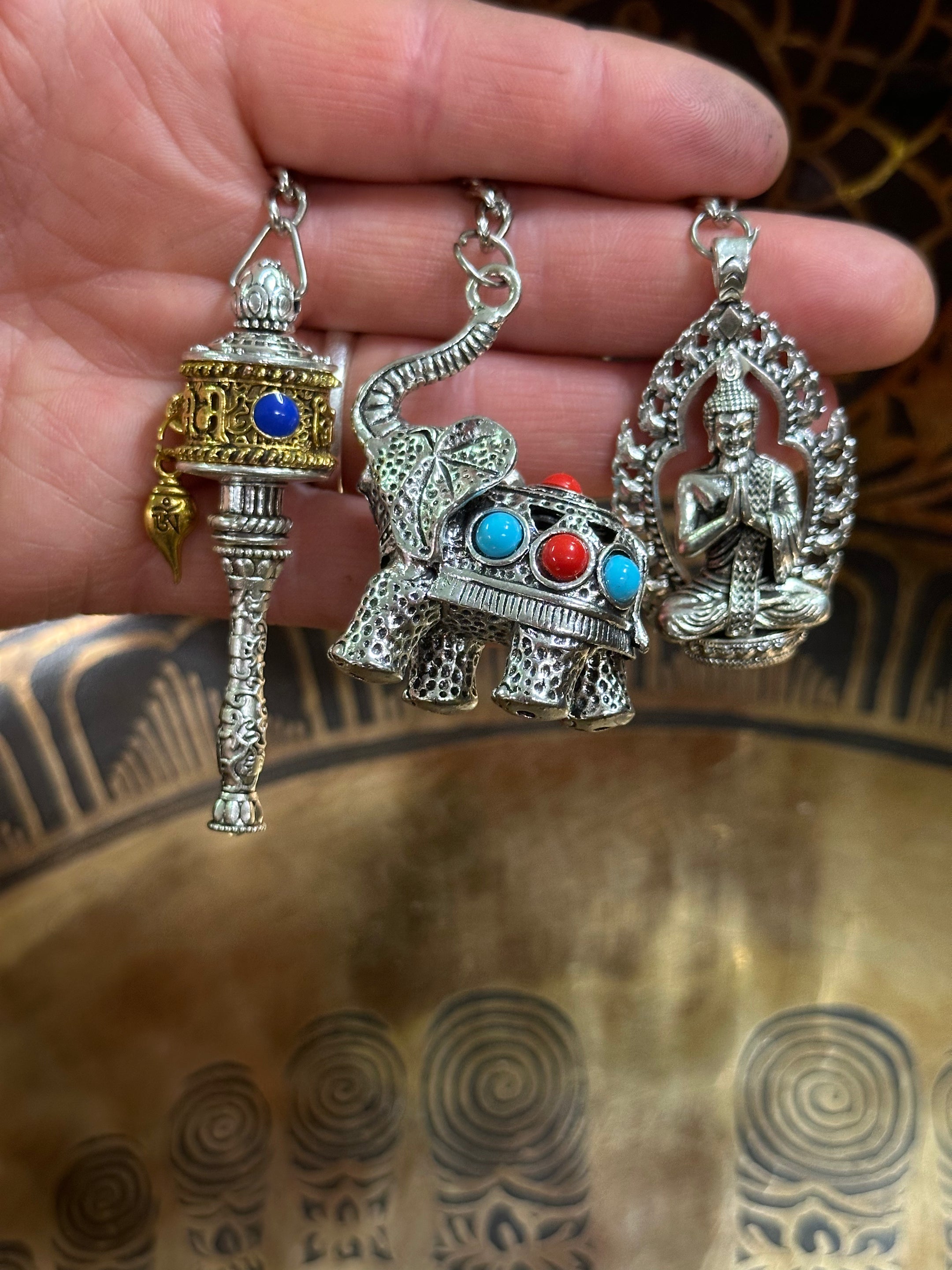 Cute Felt Elephant Keychain / Keyring - Handmade In Nepal With - Foto 6