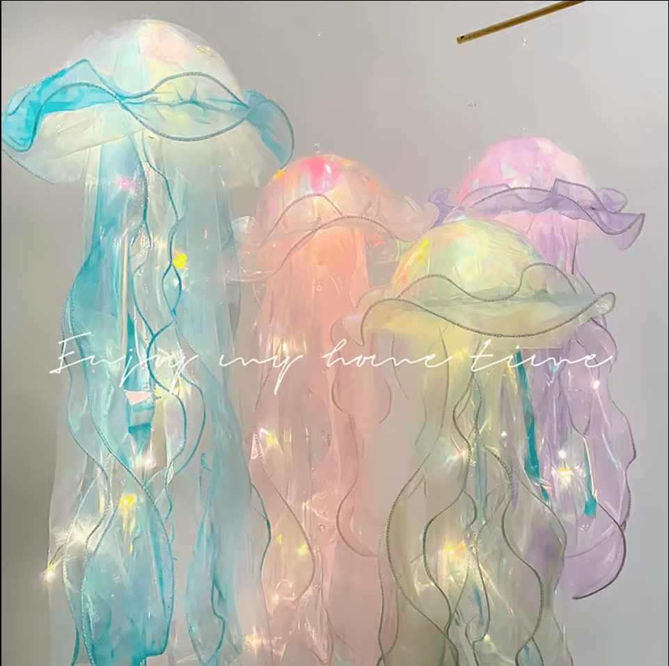 Cool Handmade Jellyfish Light - Perfect Night Light or Decor for Kids and Adults Alike - The Celestial Boutique