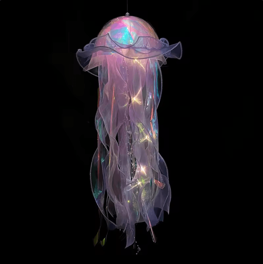 Cool Handmade Jellyfish Light - Perfect Night Light or Decor for Kids and Adults Alike - The Celestial Boutique